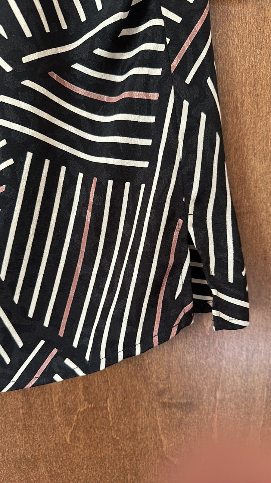 NWT Vintage 80s Garey Petites Striped Top and Skirt Size 8P