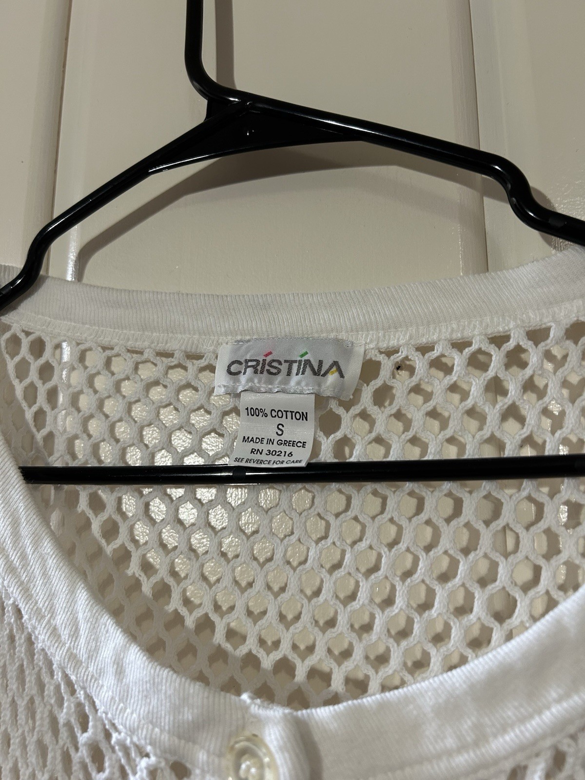 Vintage Women’s Cristina Mesh Sweater Small