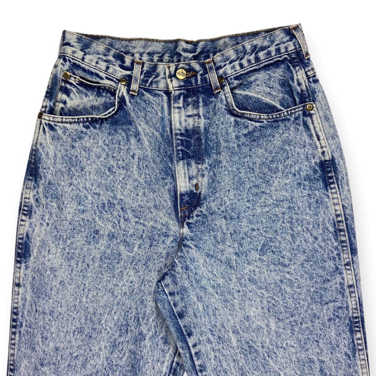 CHIC Women’s Vintage 80s 90s High Rise Tapered Mom Jeans 28.5 Waist