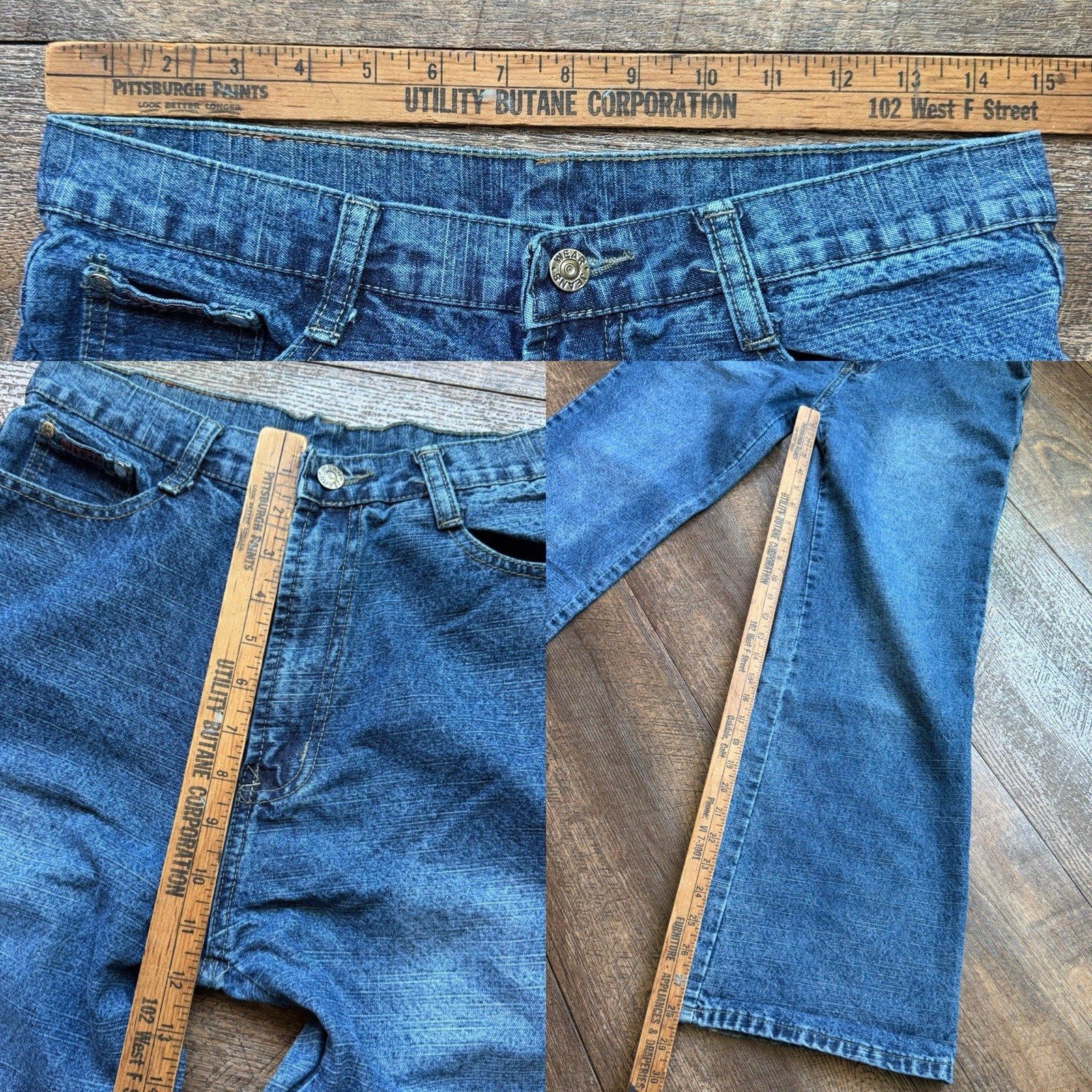 Vintage Y2K Womens Size 30″ 2000’s High Rise Relaxed Bootcut Jeans – GOOD