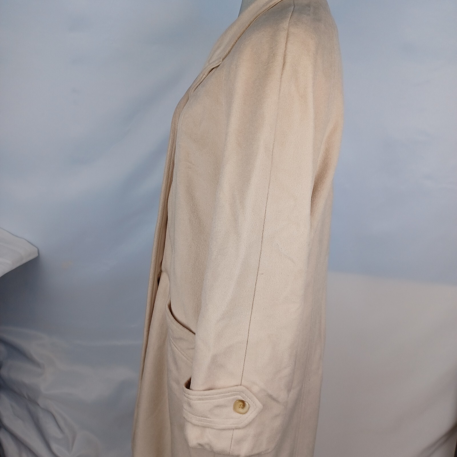 Vintage Cordana Wellington Fashions Celanese Arnel Long Coat Size XL 44″ Read