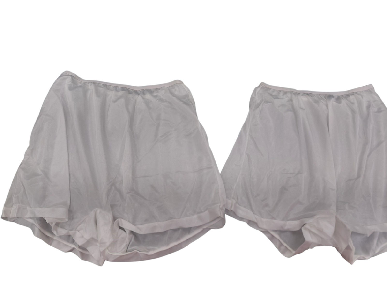 Vintage 2 Pack White Lingerie Size 7