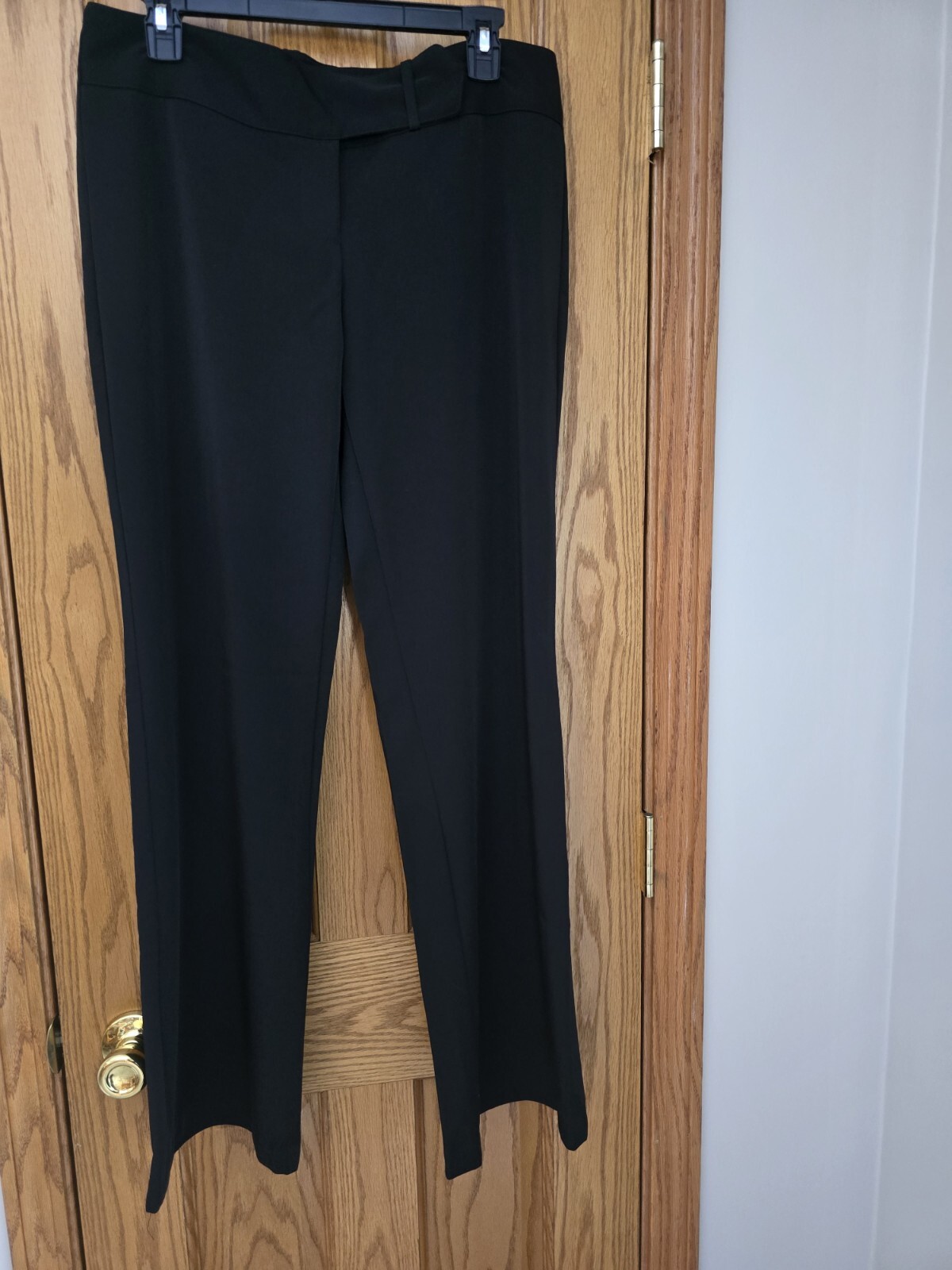 Paper Doll Black Womens Dress Pants Size 11 USA Made
