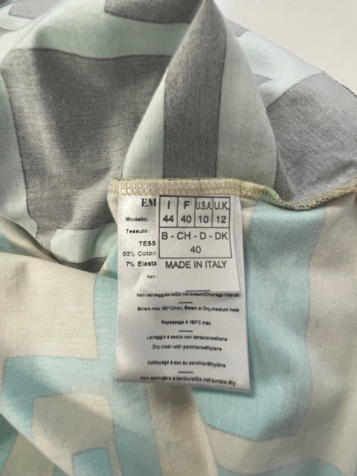 EMILIO PUCCI SHIRT TOP WOMEN SHIRT SHIRT VINTAGE JHA293
