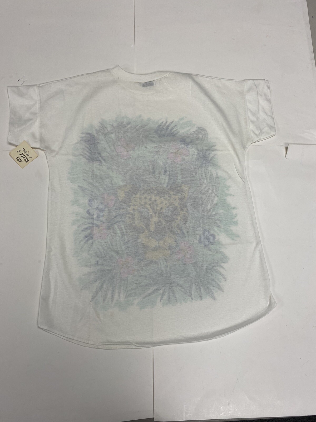 80’s 90’s Leopard Big Cat Jungle Tee Rikki New York