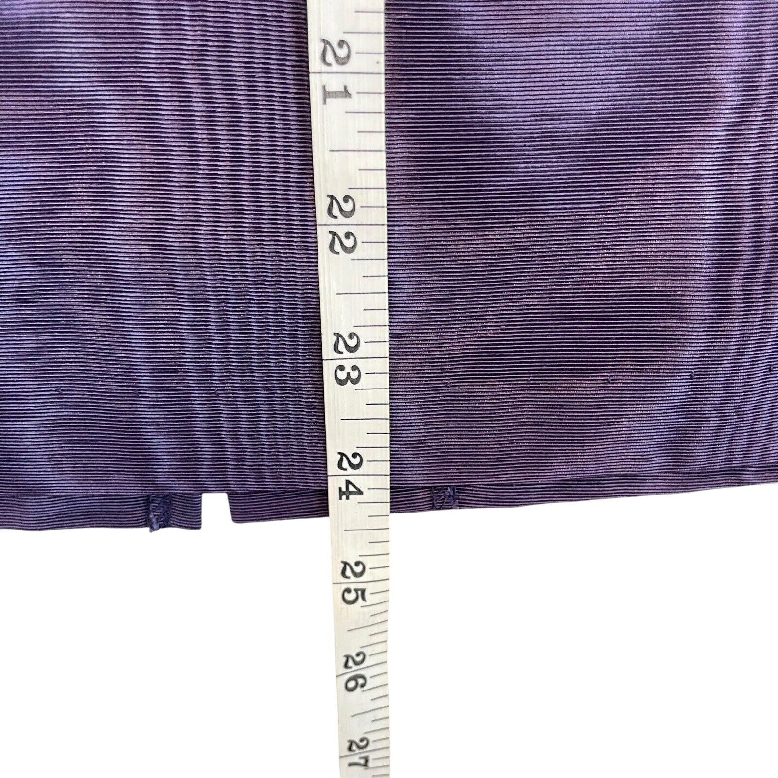 VTG 80s 90s Scott McClintock 2 Piece Skirt Suit Sz 8 Purple Taffeta Lace Collar