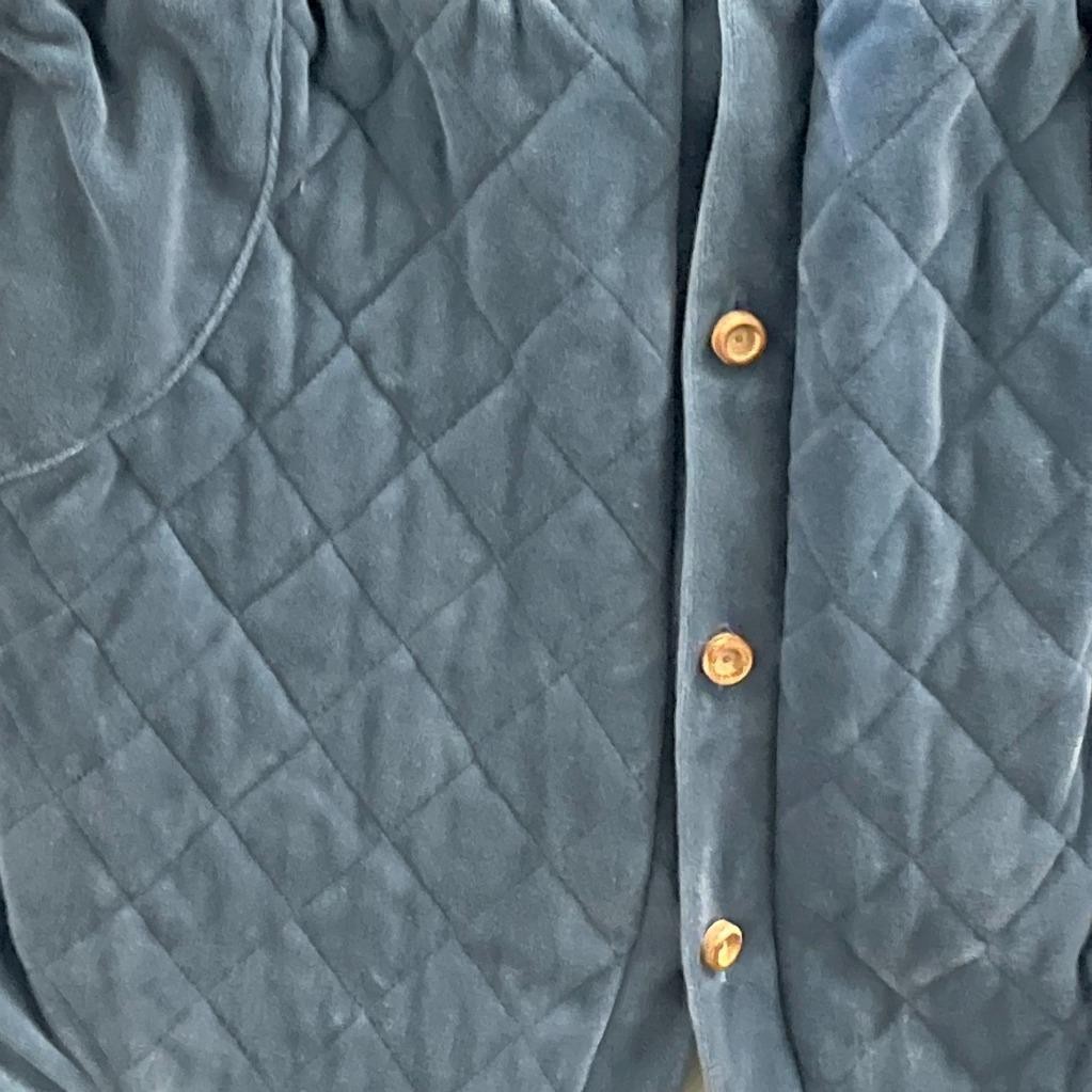 Alician California Creator Velour Quilted Womens Jacket 1970’s