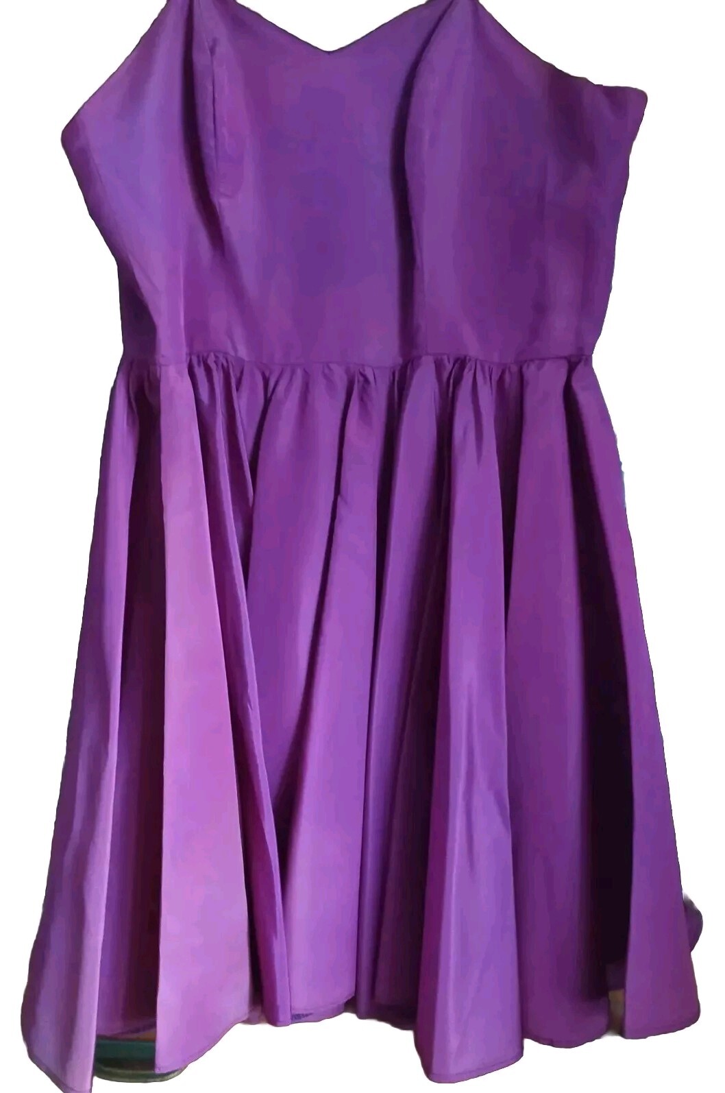 Petticoat dress, purple, size 40-M, knee length, 360 degrees