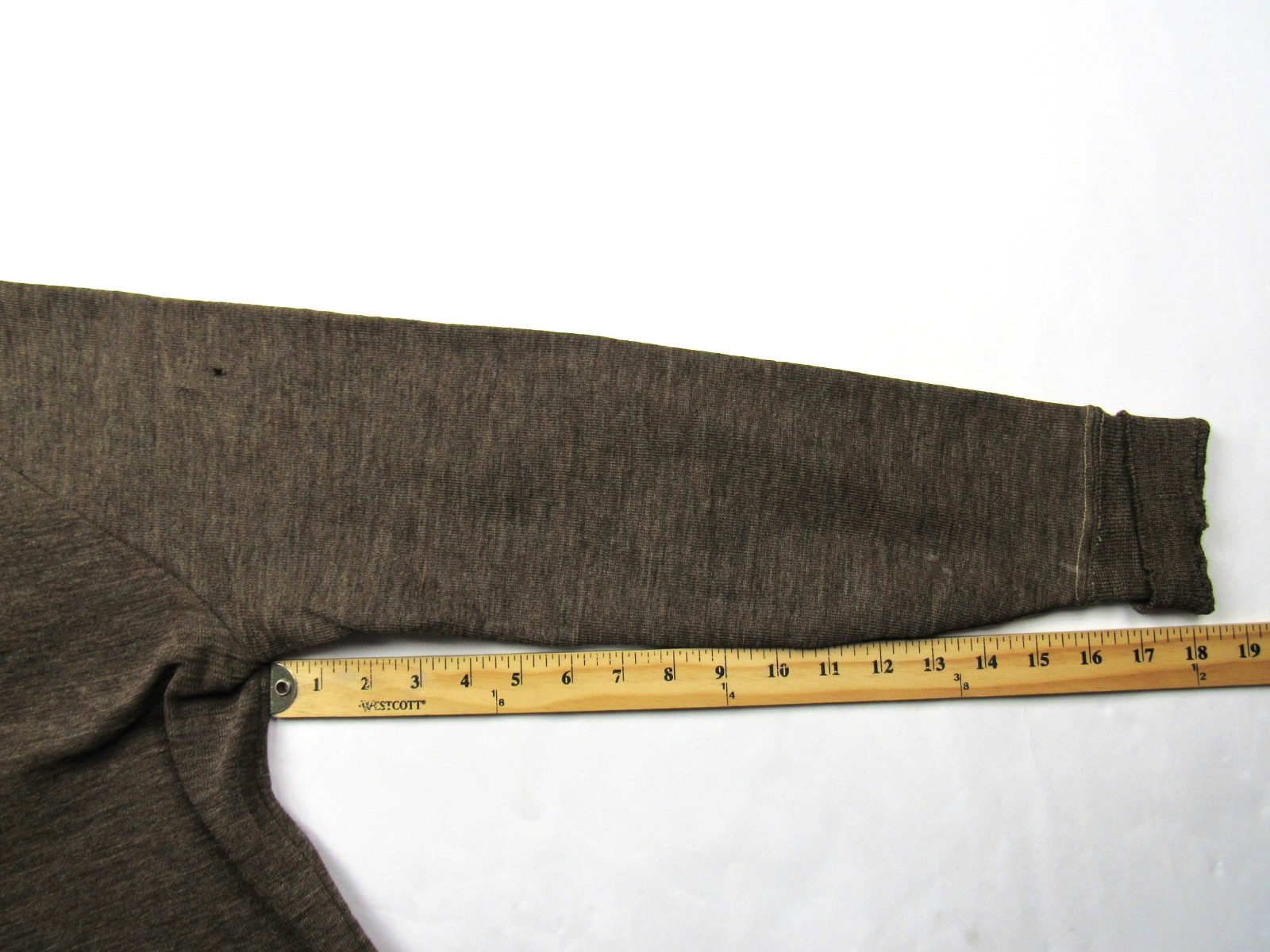 Vtg 1940s 50s Roper Knitting Co. Work Wear Knit Cardigan Sweater Mens Sz 44 40s