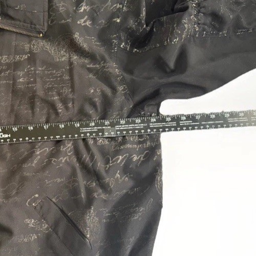 Vintage 80s 90s Windbreaker Track Suit Bomber Jacket & Pants Script Pattern L