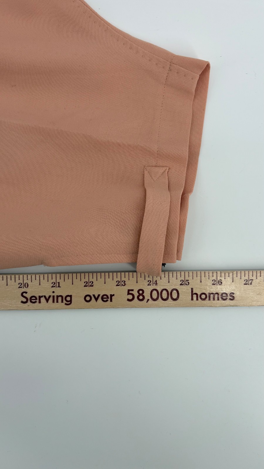 The T Barry Knicker Co. Golf Pants Womens Light Pink Pleated Buckle Belt Vintage