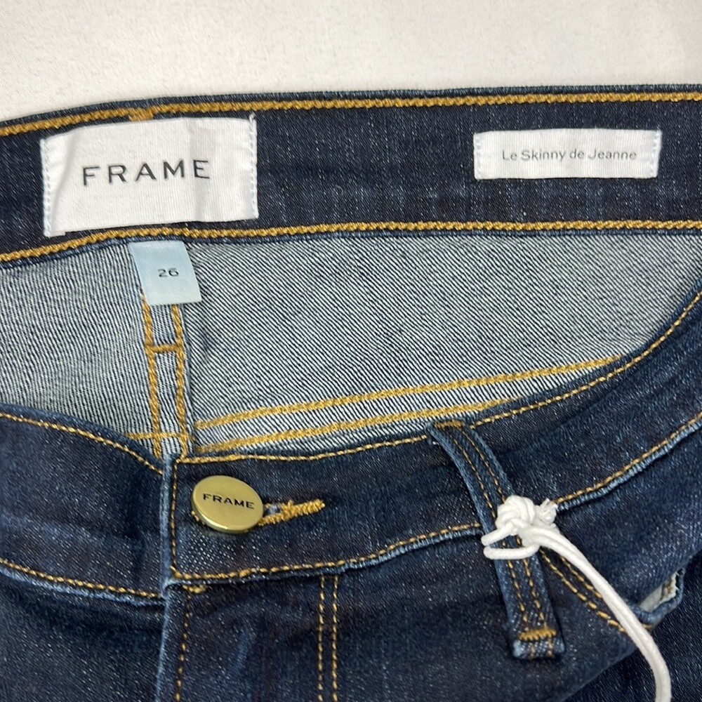 Frame Denim Women’s Wellington Le Skinny de Jeanne Size 26