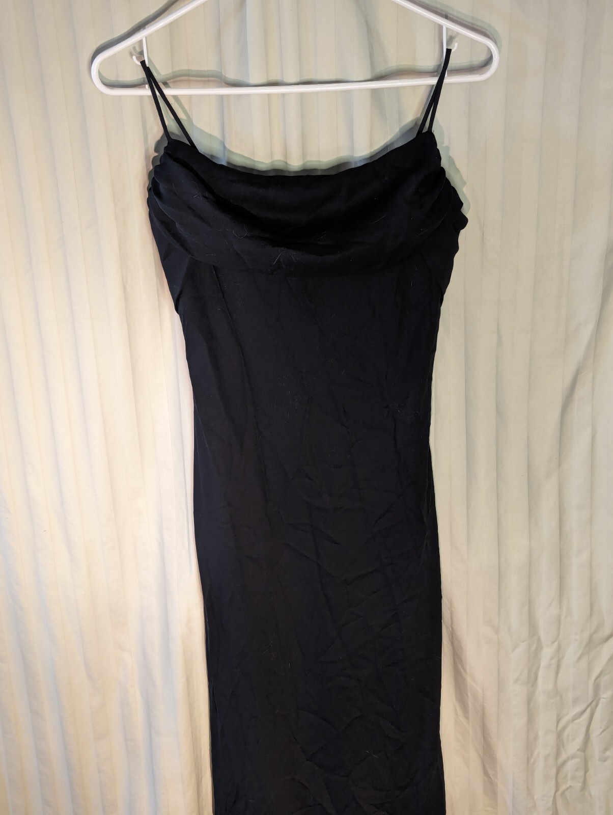 Jodi California Size 9/10 Woman’s Black Dress 100% Polyester Back YKK Zipper USA