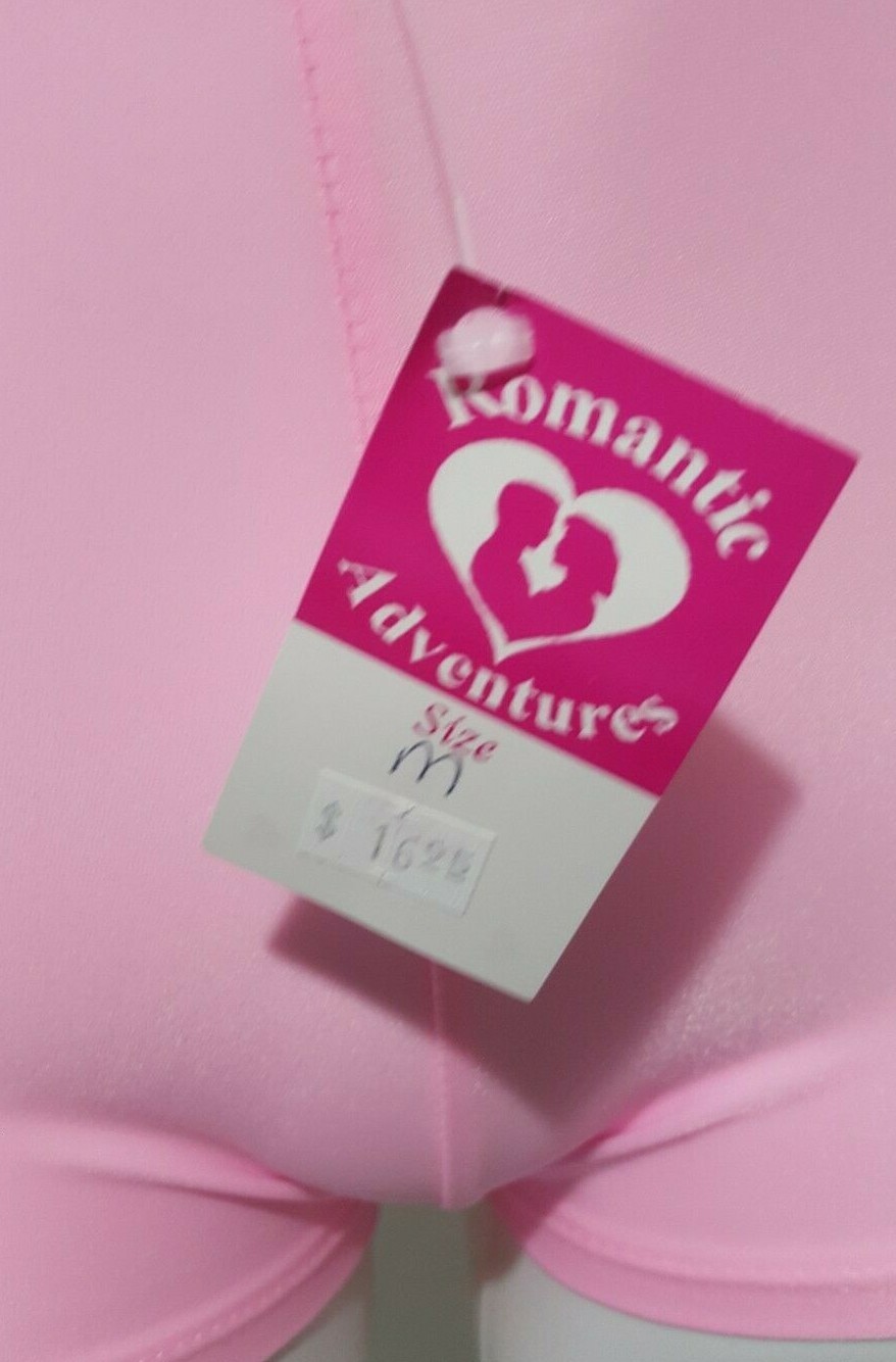 NWT VINTAGE ELEGANT MOMENTS ROMANTIC ADVENTURES PINK BOY SHORTS SIZE MED #6935