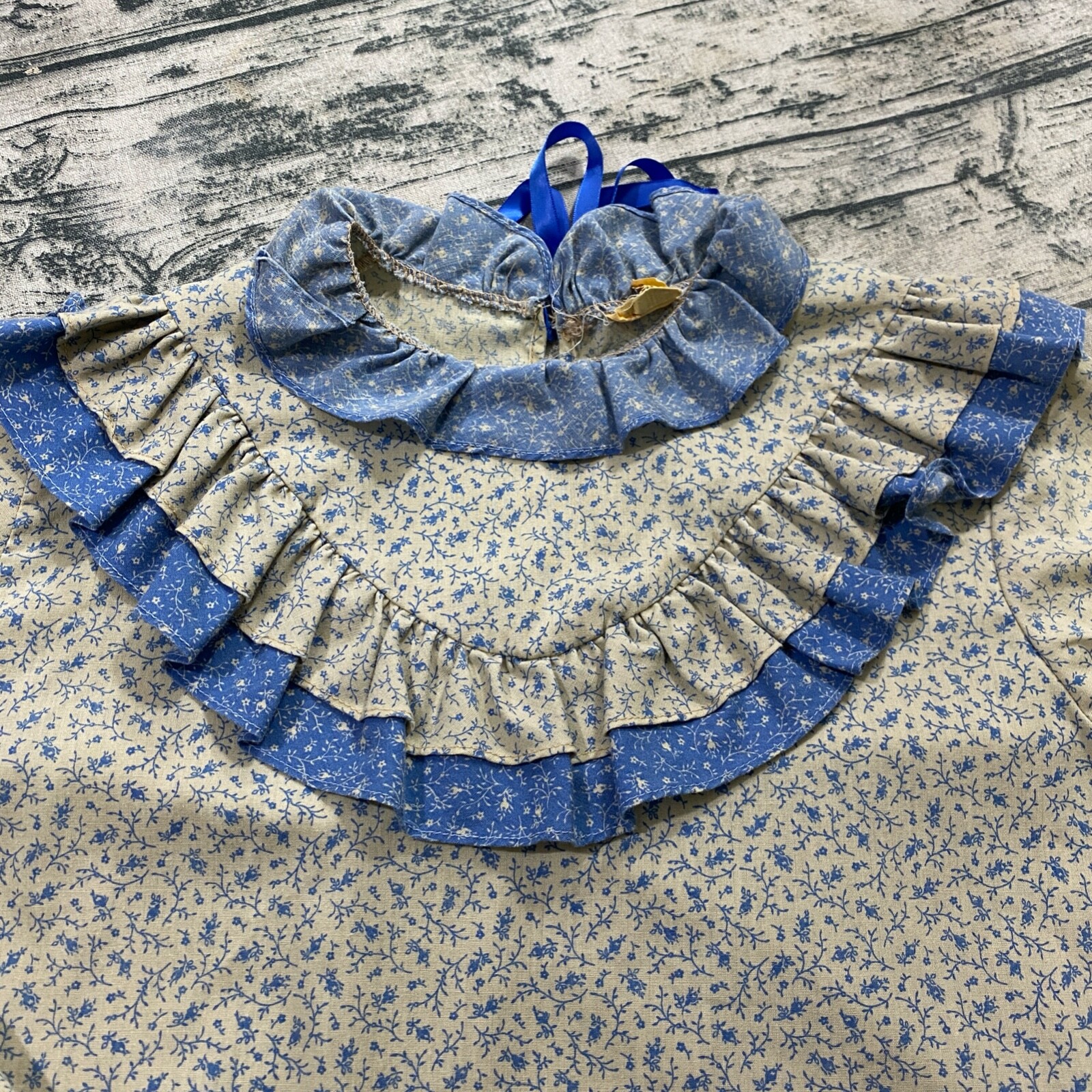 Shirley Atlanta Vtg 60s Blouse Top Set Prairie Cottagecore Boho Lace