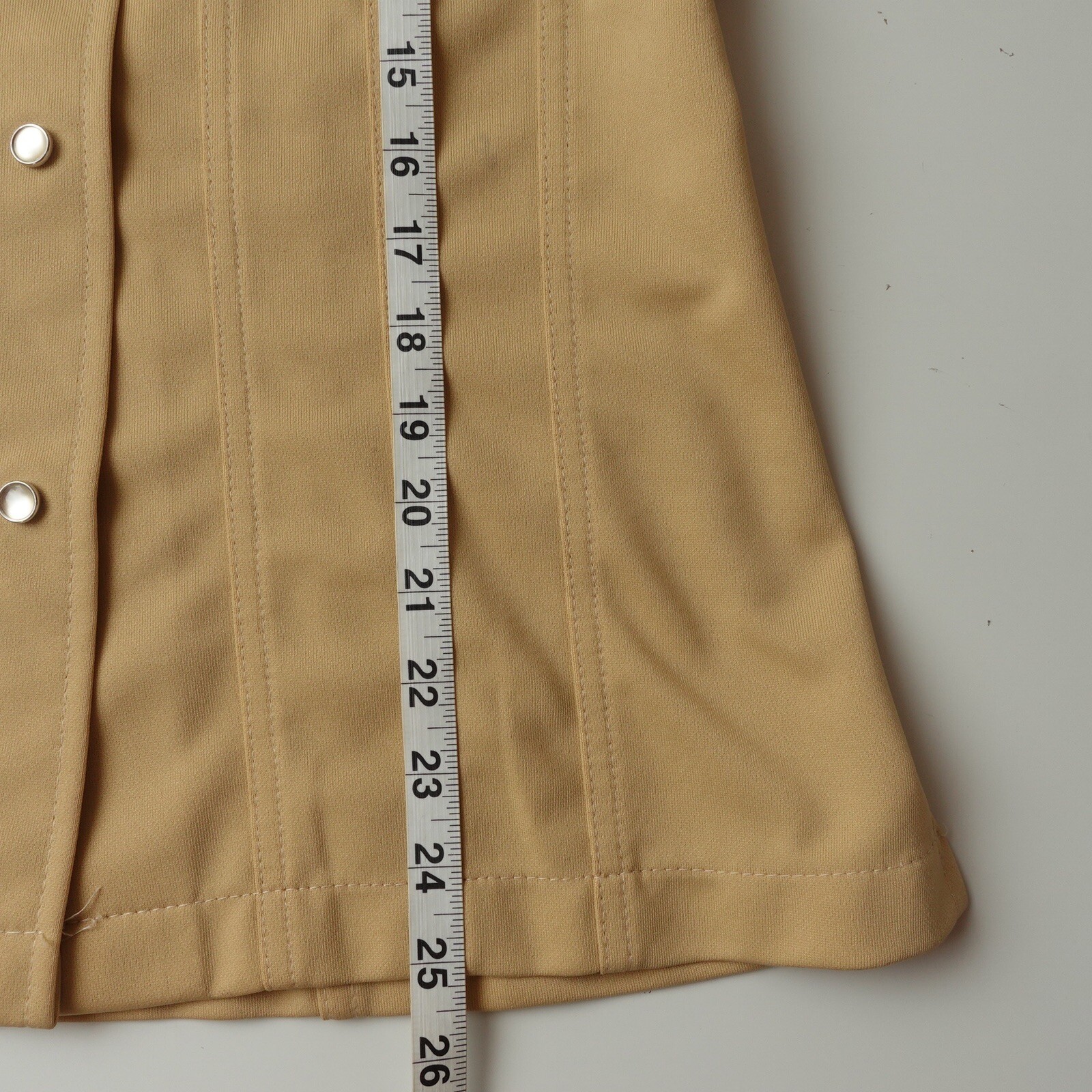 Vintage 70s Lady Lee Leisure Pearl Snap Jacket Sz Medium Made In USA Western