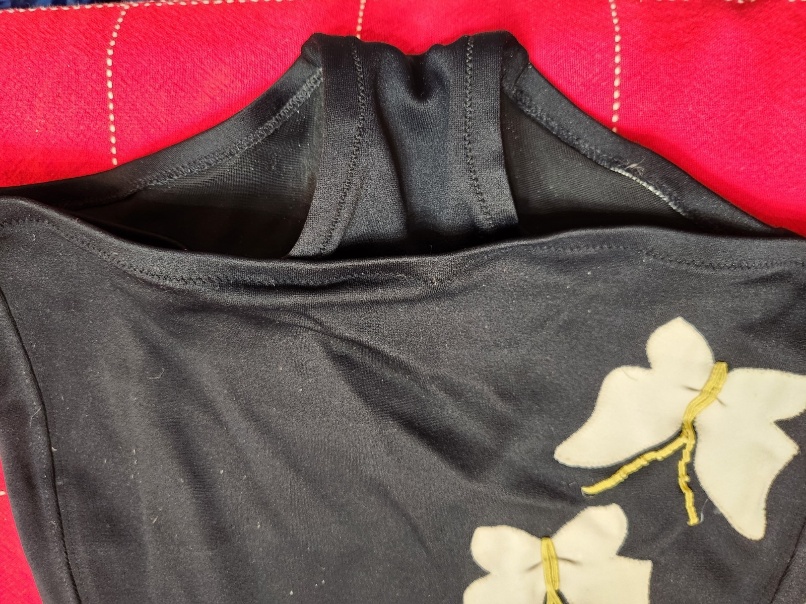 Vintage DeWeese Designs Bathing Suit 50’s – Butterfly Applique 12/34