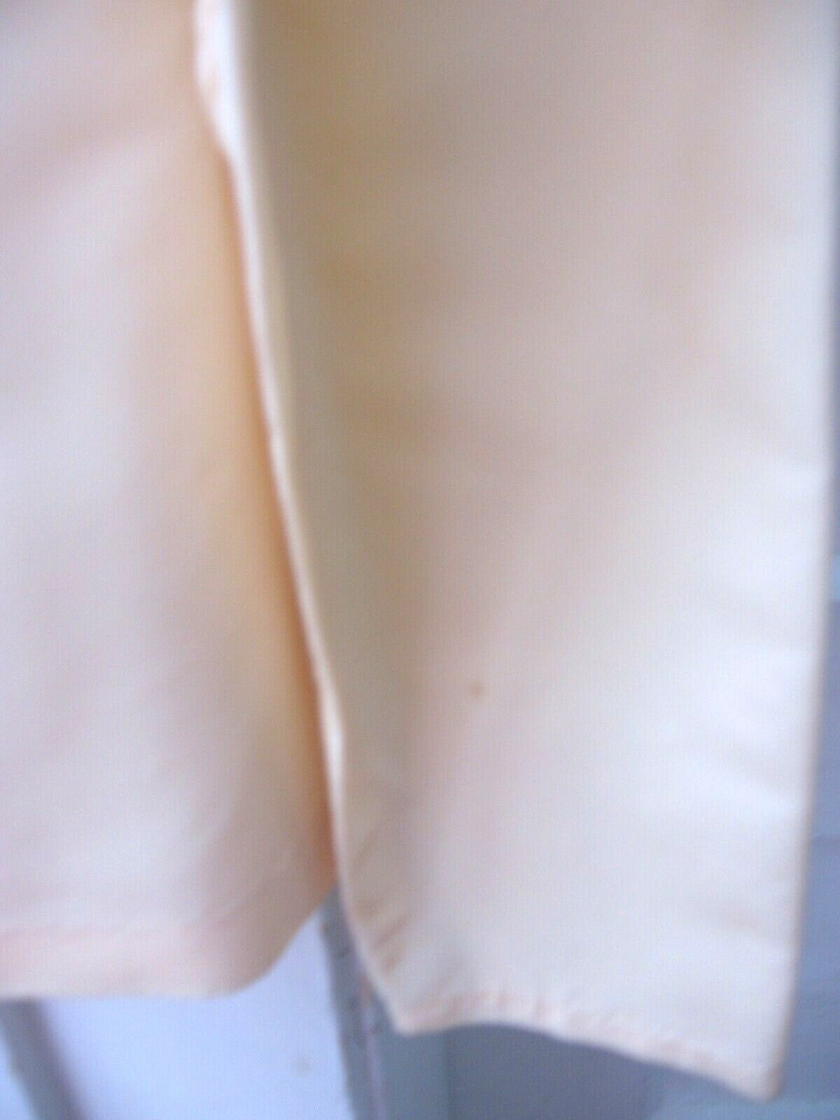 VINTAGE CREAM TAFETTA 2 PIECE VICTORIAN STYLE SKIRT AND BLOUSE- SOMETHING ELSE-4