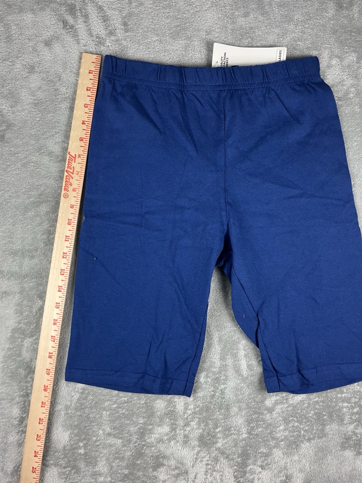 Lot Of 3 Vintage 90s Women’s Bike Shorts Aerobics Shorts Size M Navy Blue Cotton