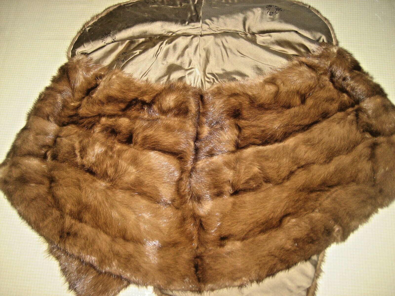 Vintage ( I.J. Fox Boston Mass.) Beautiful Mink/ wrap/shawl -wms. one size