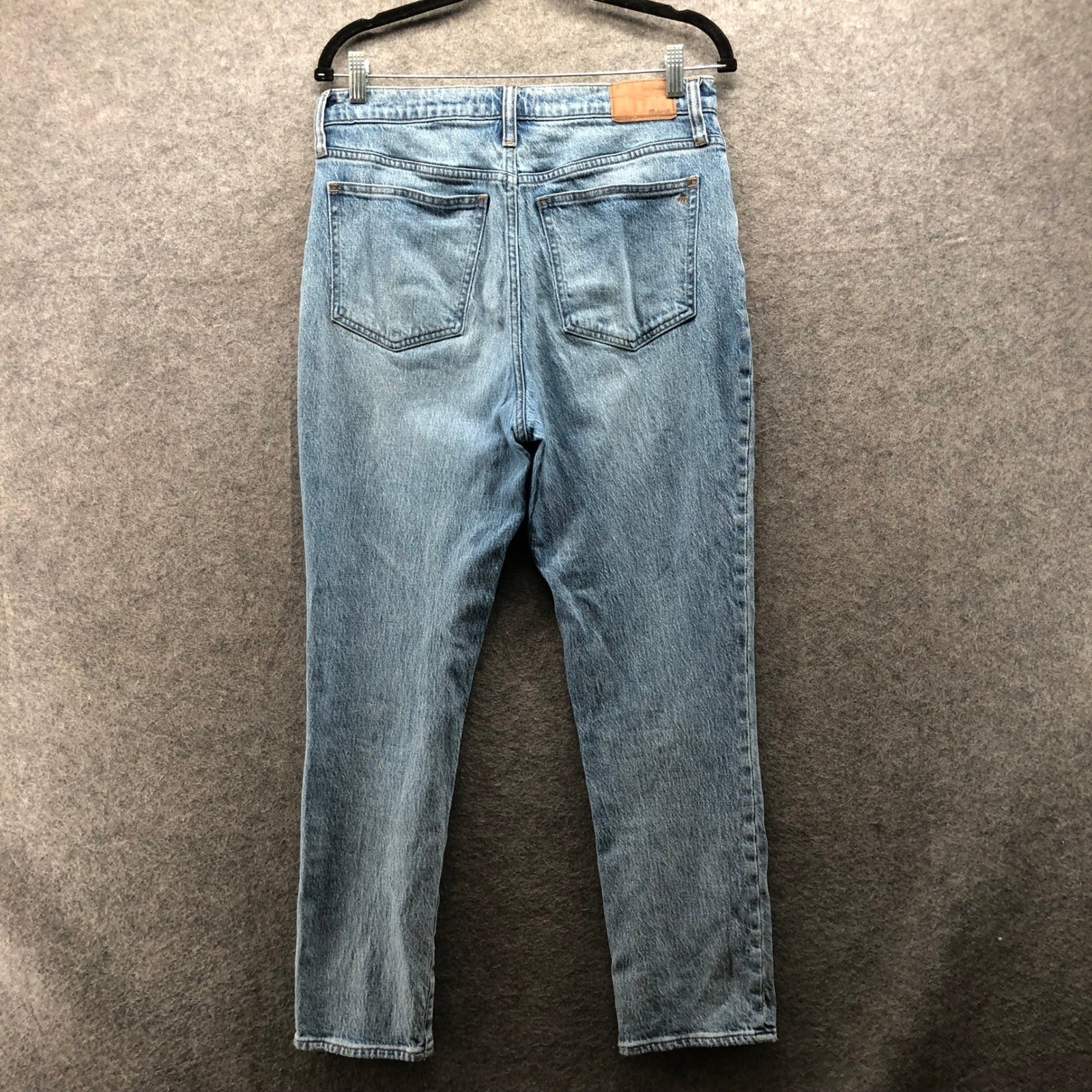 Madewell Perfect Vintage Jeans Womens 32 Heathcote Wash Blue Tapered
