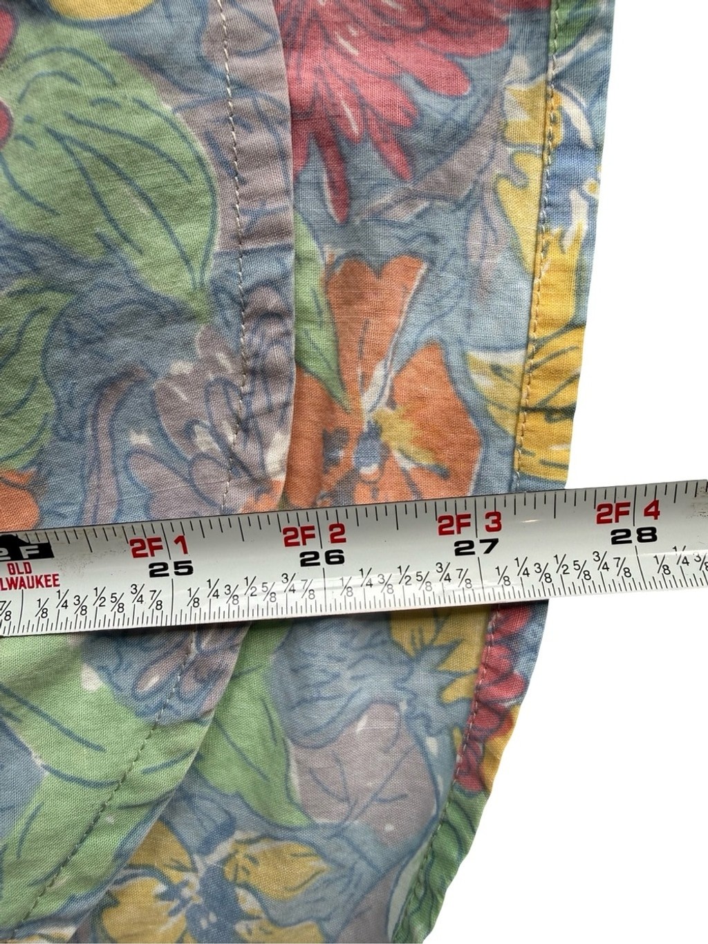 Esprit Multicolor Floral Button-Down Shirt Size M Vintage Boho Cottagecore