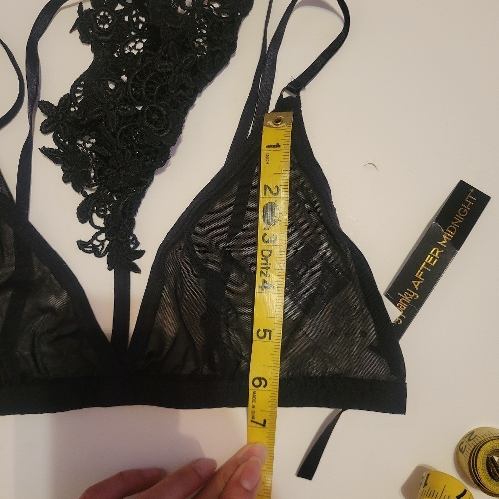 Dark Romantic Goth Victorian Hanky Panky Roxie Bralette sz Medium NWT Witchycore