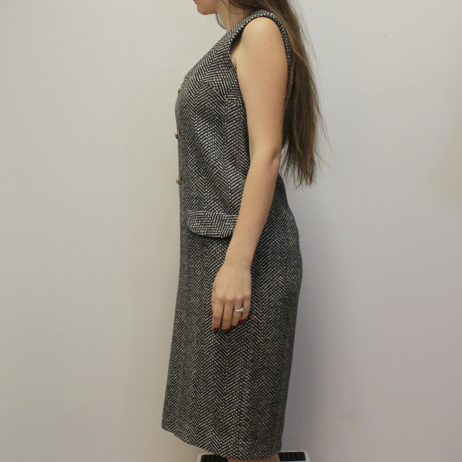 Vintage 60s Preppy Mod Shift Dress by Girltown