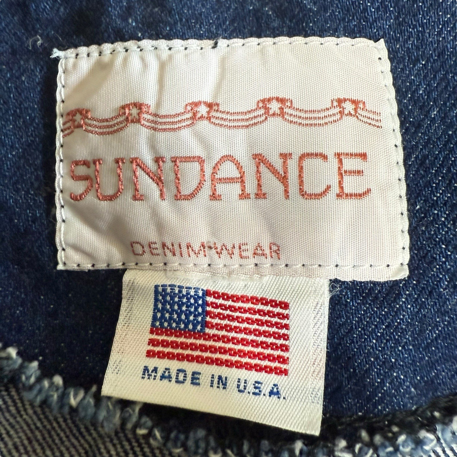 Vtg 80s Denim Vest Fringe L Made In USA Western Boho Festival Hippie Granolagirl