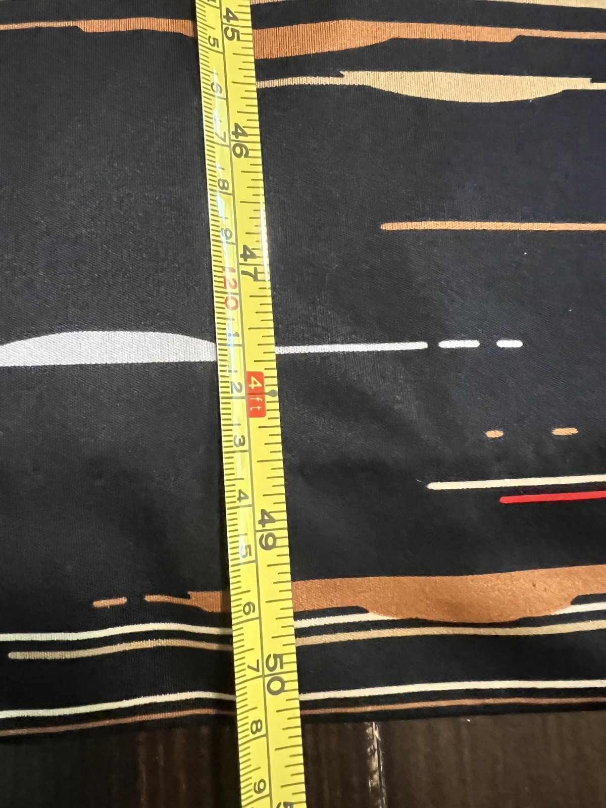 Vintage Liberty House Hawaii Maxi Dress Size 9 Frim the 70’S Black