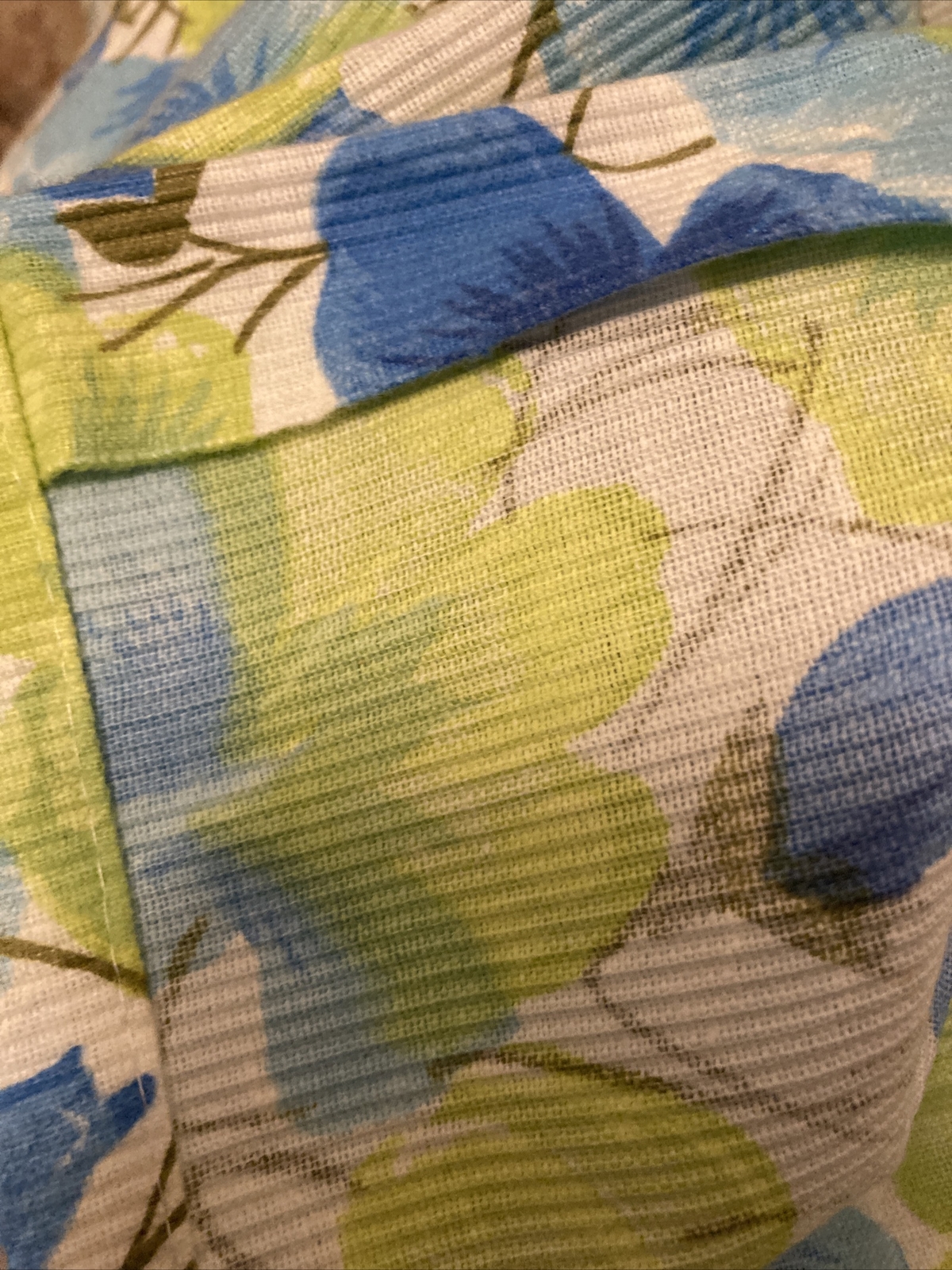 NWT Kickaway Corded Duster Blues/Greens See Measurements For Size Vintage