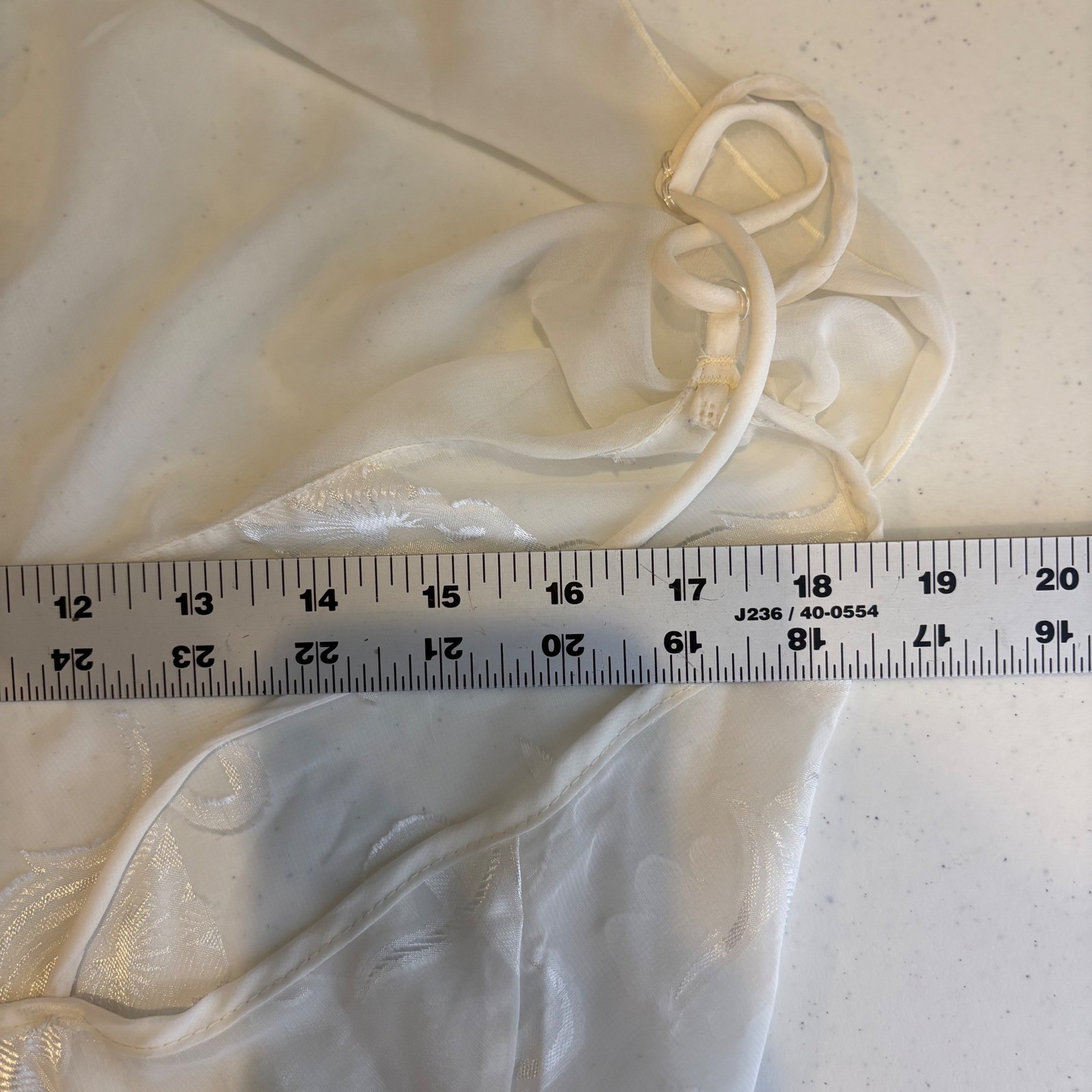 Vintage Victorias Secret Gold Label Cowl Neck Handkerchief Slip Dress M Ethereal