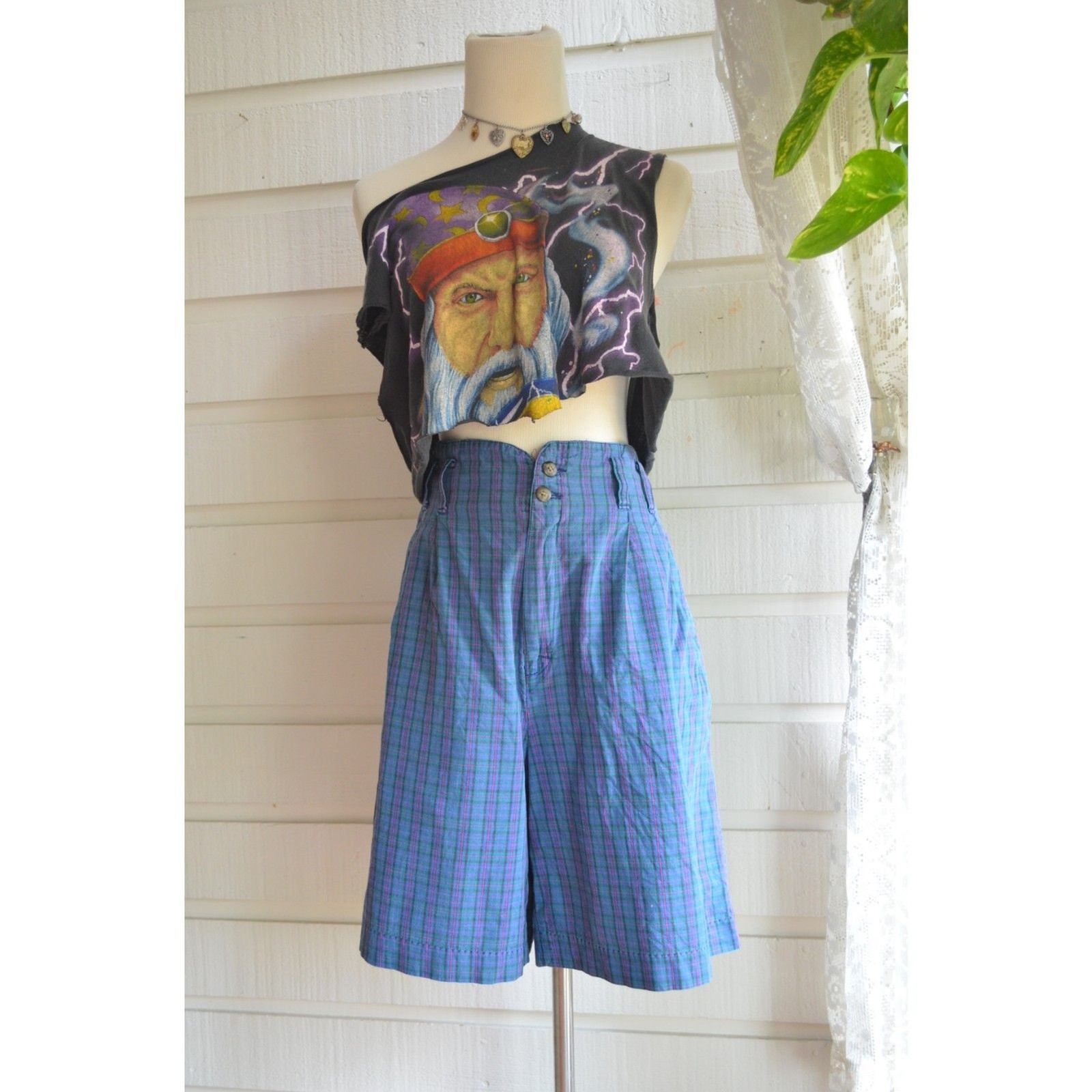 Vintage 90’s Merona Bareback High Waisted Mom Shorts – 10