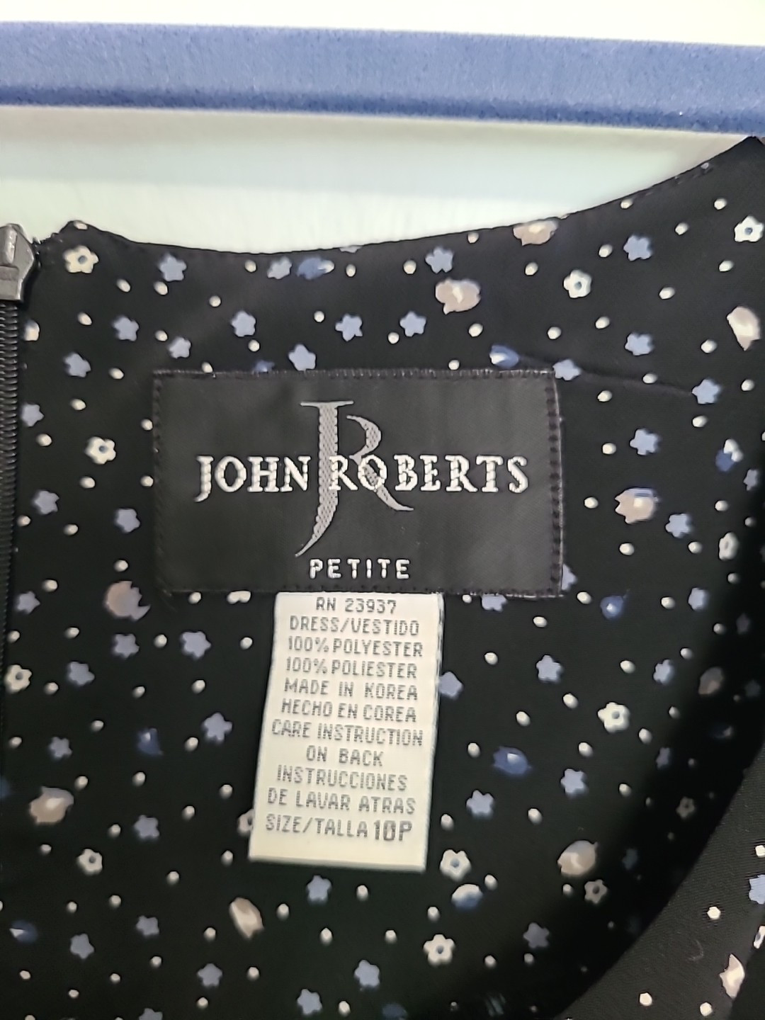 John Roberts Romper Dress Sz 10 Petite Skorts 10P Lot Of 2 Zipper Floral