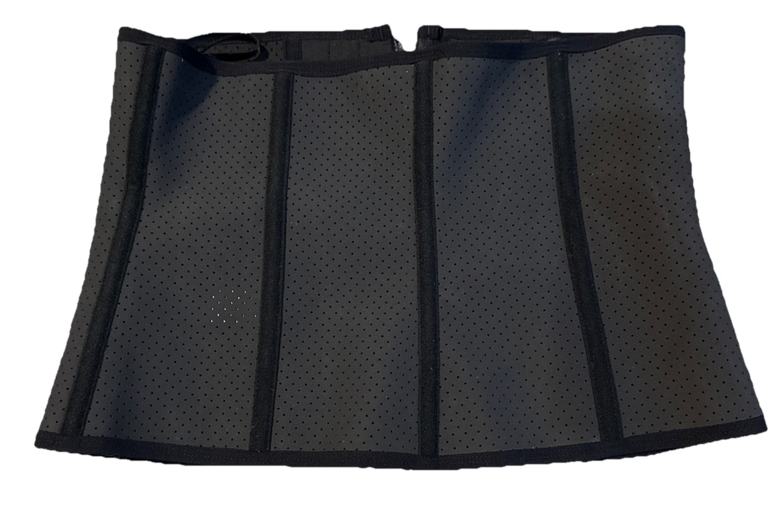 Corset Dilanni Black Waist Trainer No Slip Resistance Lg Latex Core Stretch