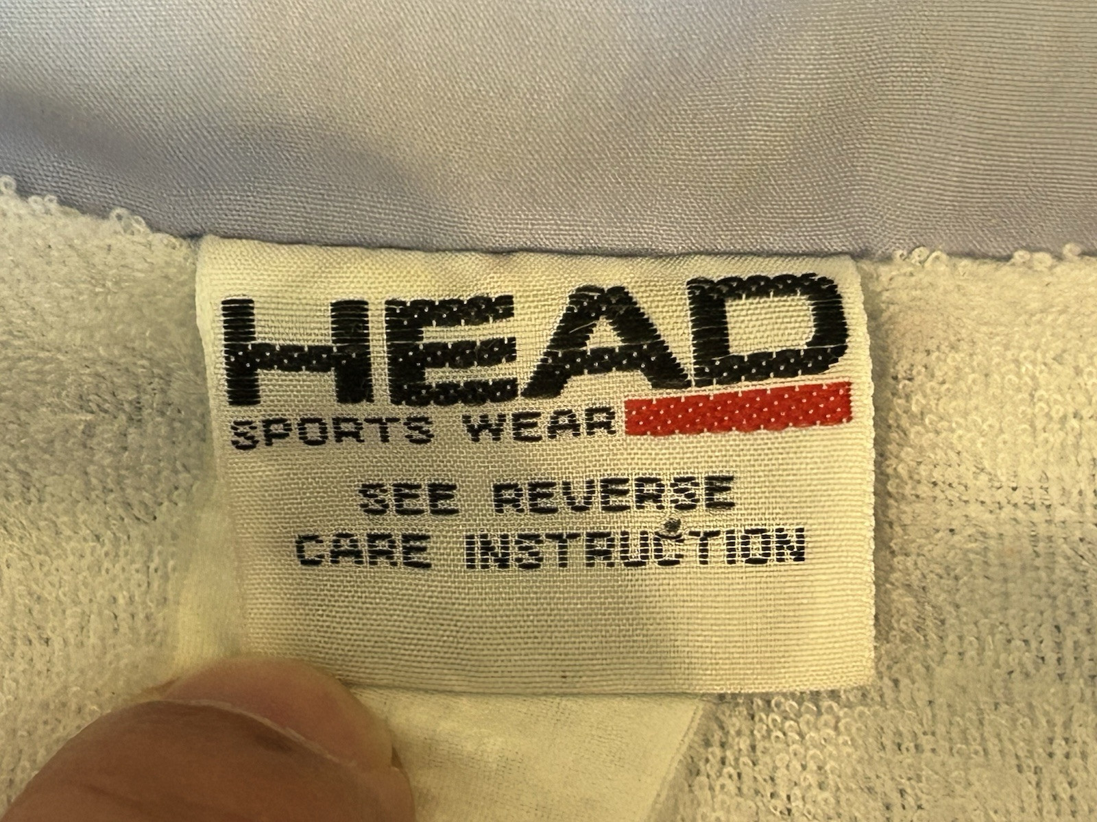 Vintage Head Sports Wear Periwinkle Blue Ski Windbreaker Jacket Petite L Large