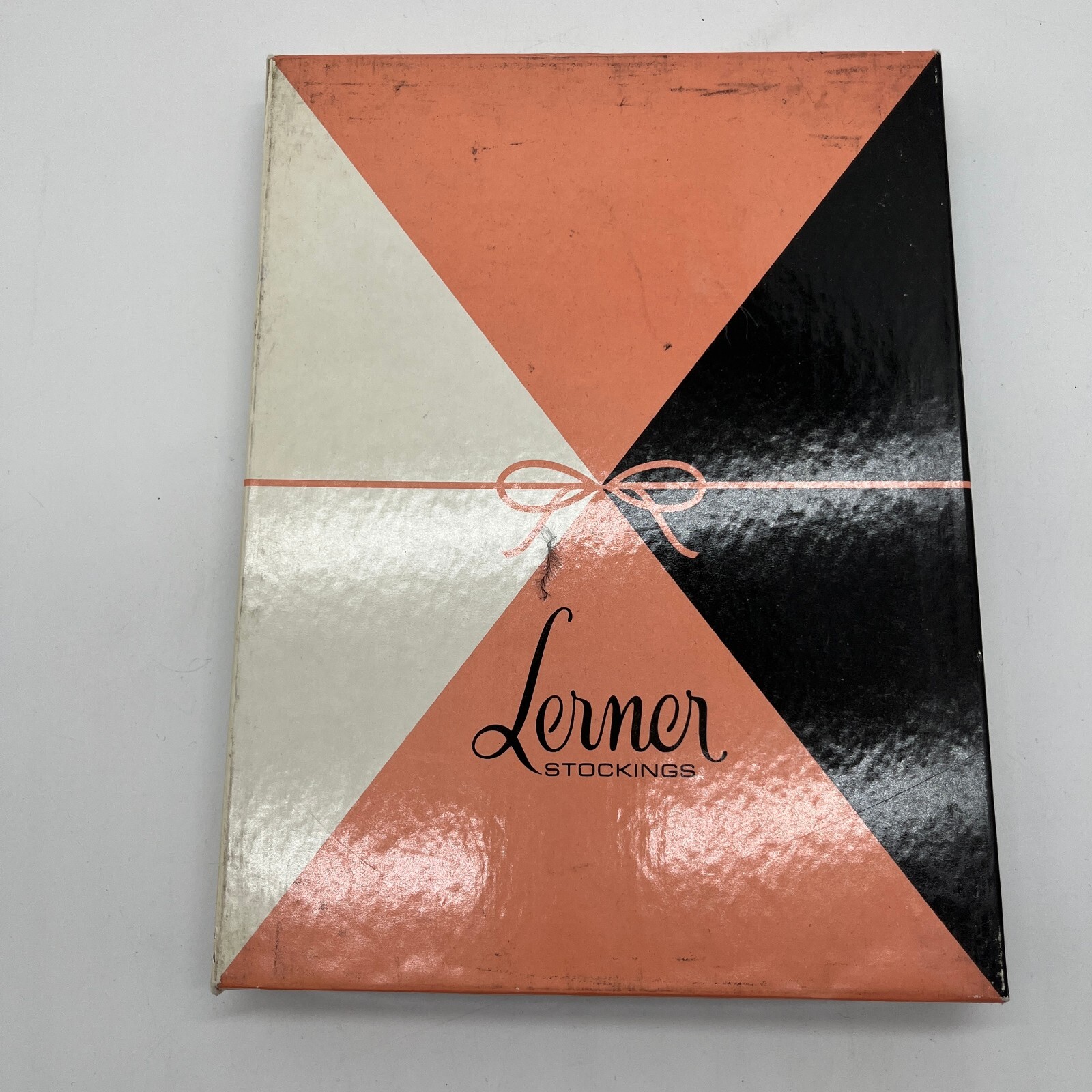 New LERNER VTG Women’s Cantrece Sz 2 Long Stockings Nylon Espresso – 2 Pair