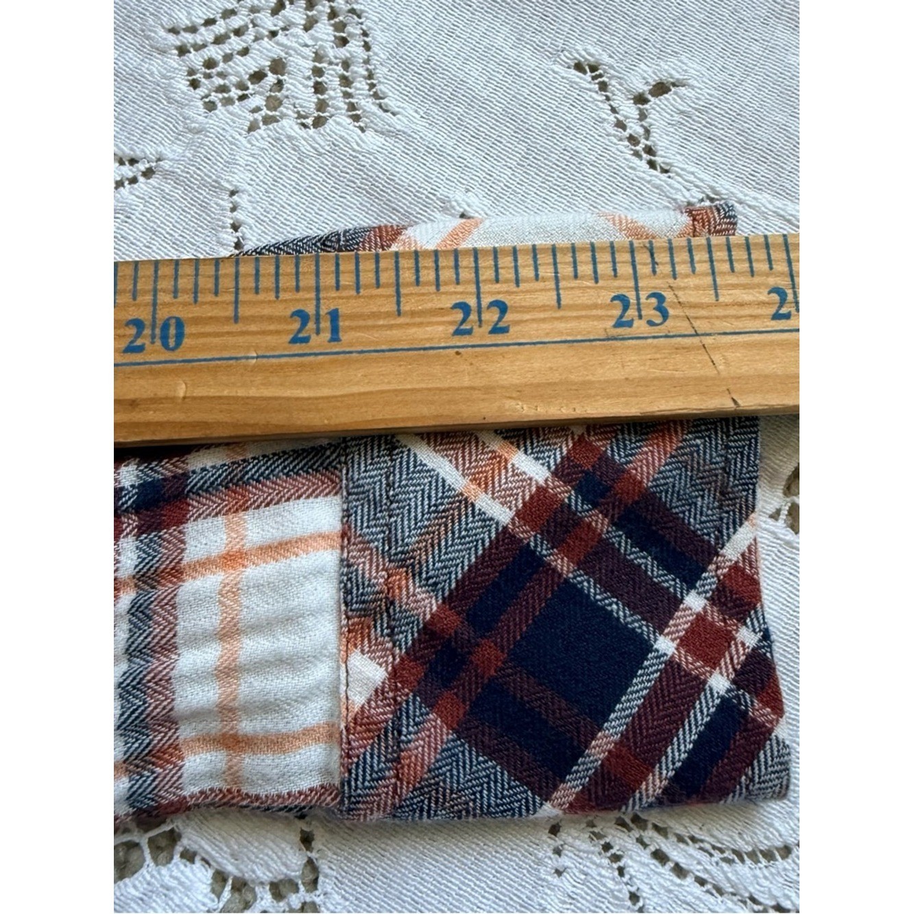 Veronica Beard Jeans Barnette Plaid Cotton Flannel Western Shirt size 4