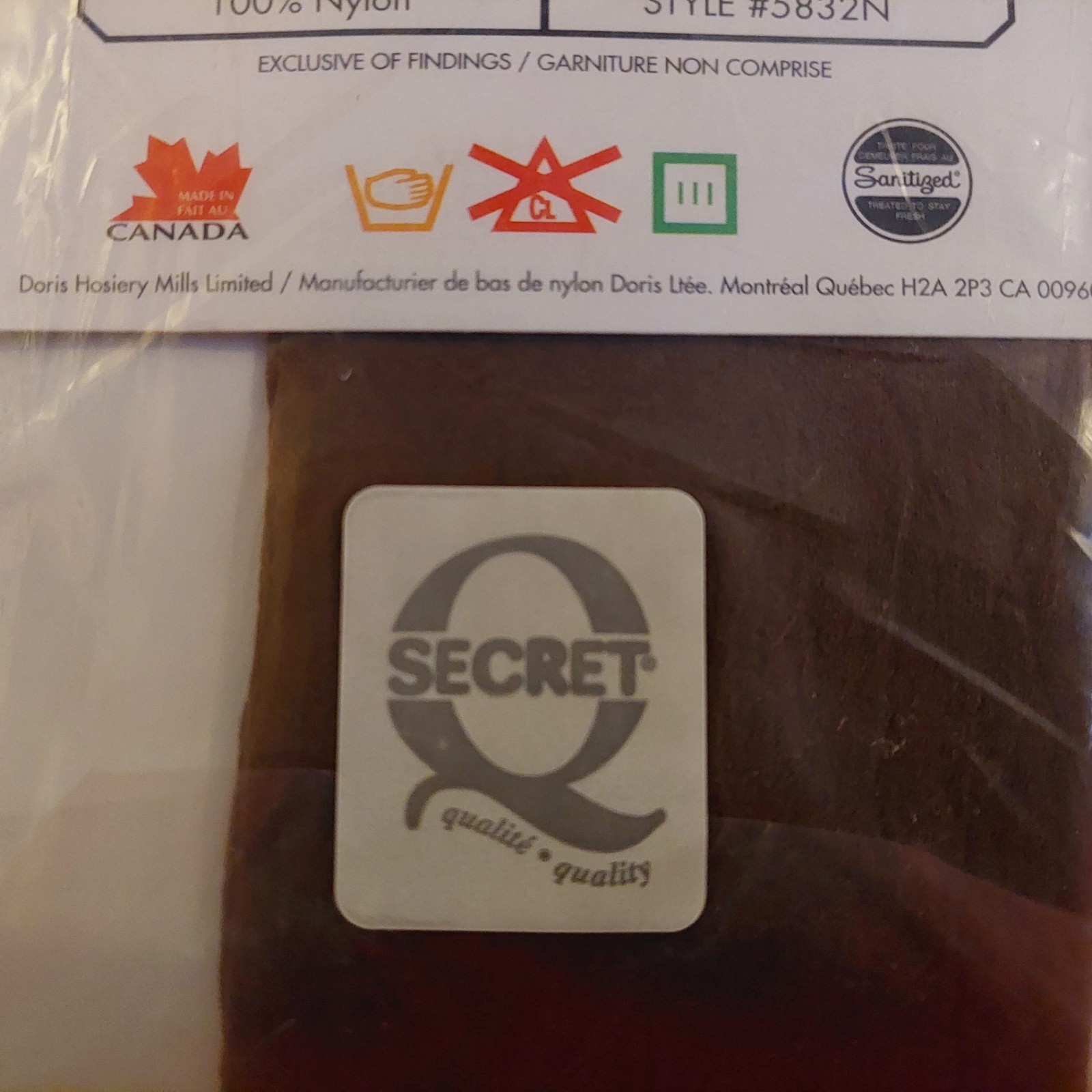 Vintage Pantyhose Secret Plus 9 Pack Special Reinforced Panty Taupe Size 3X