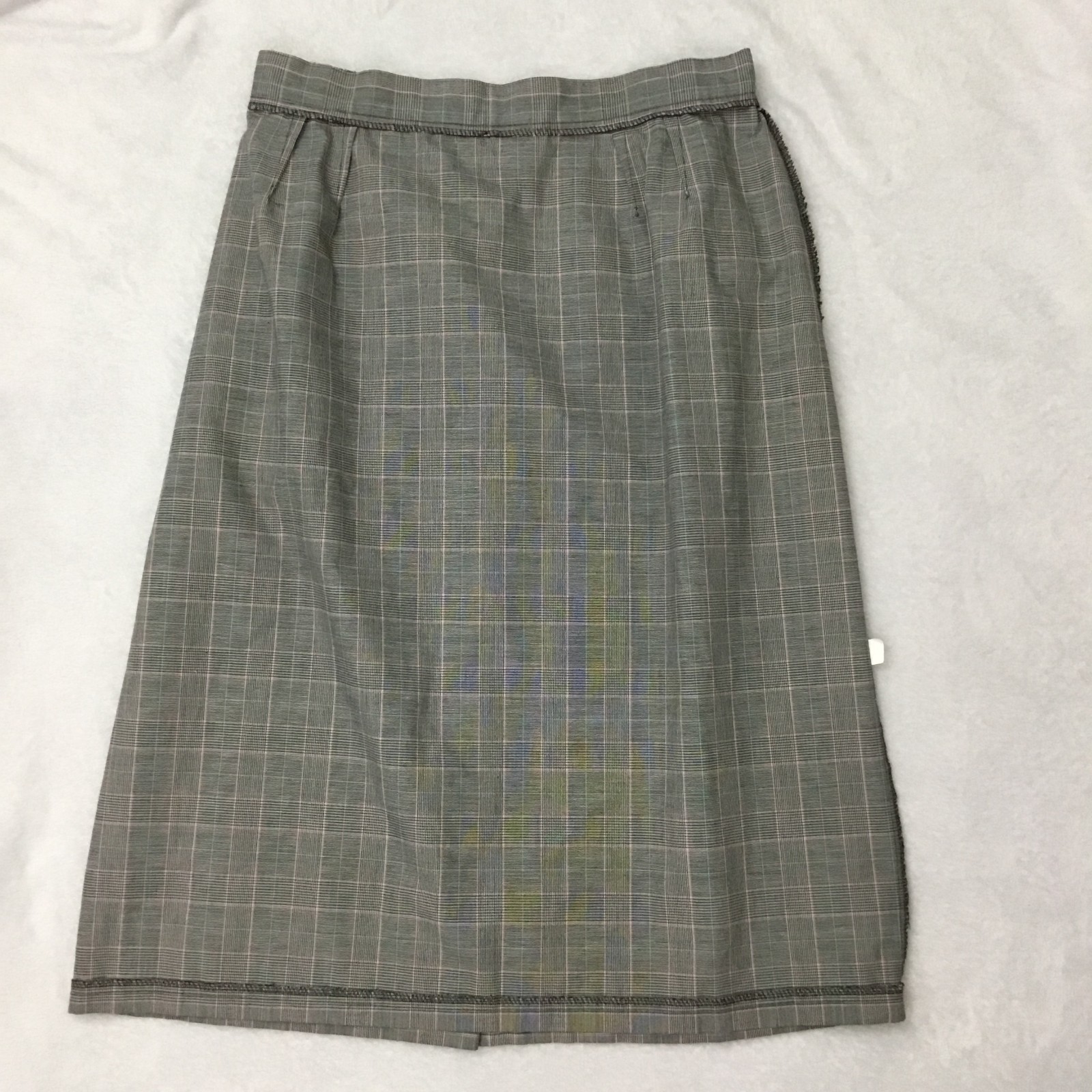 Vintage 80’s Casablanca II Union Made Plaid Checkered Skirt