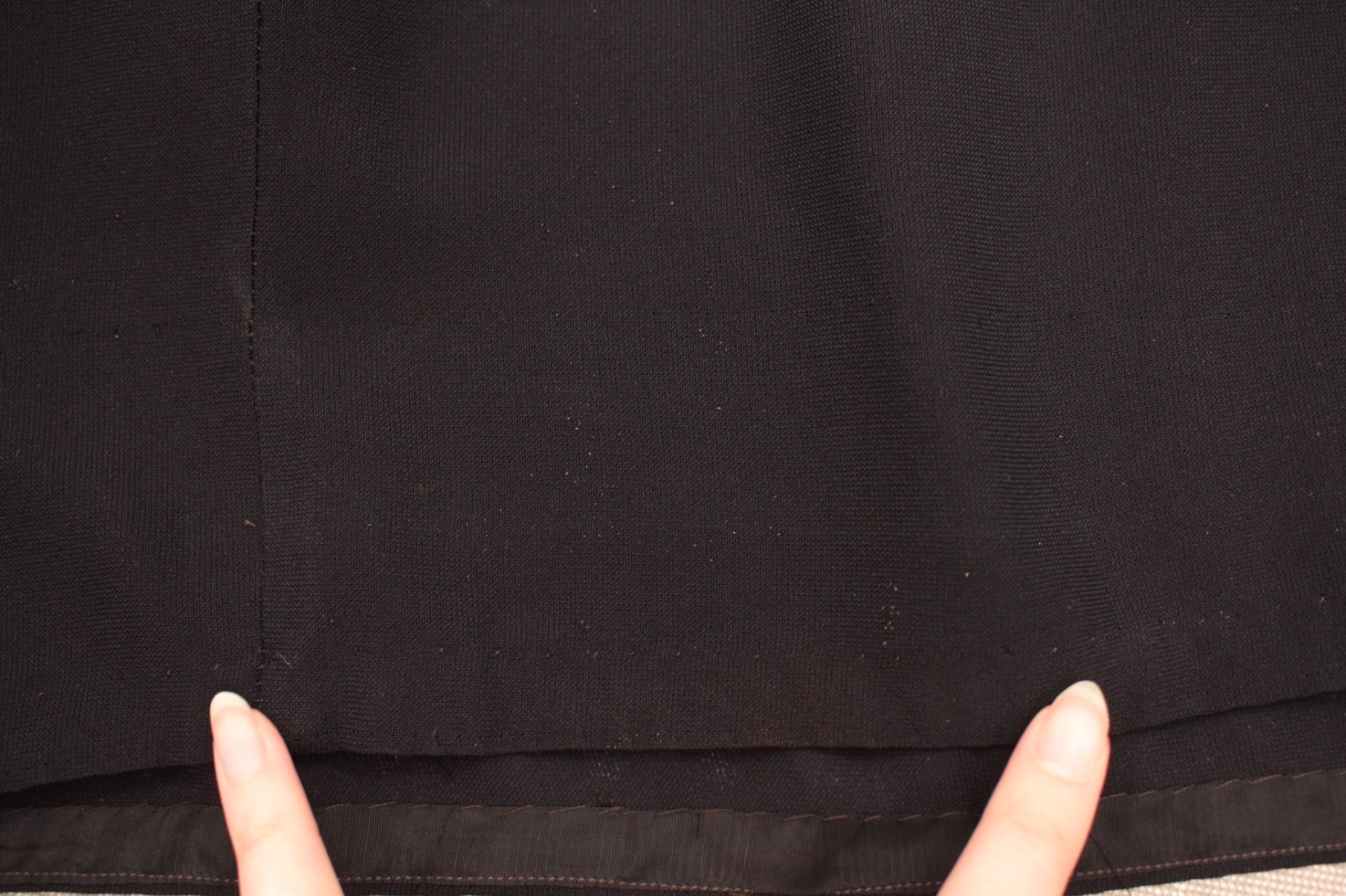 Vtg Women’s 30s Black Sheer Dress W/ Bows At Front Waist Sz XS/S 1930s