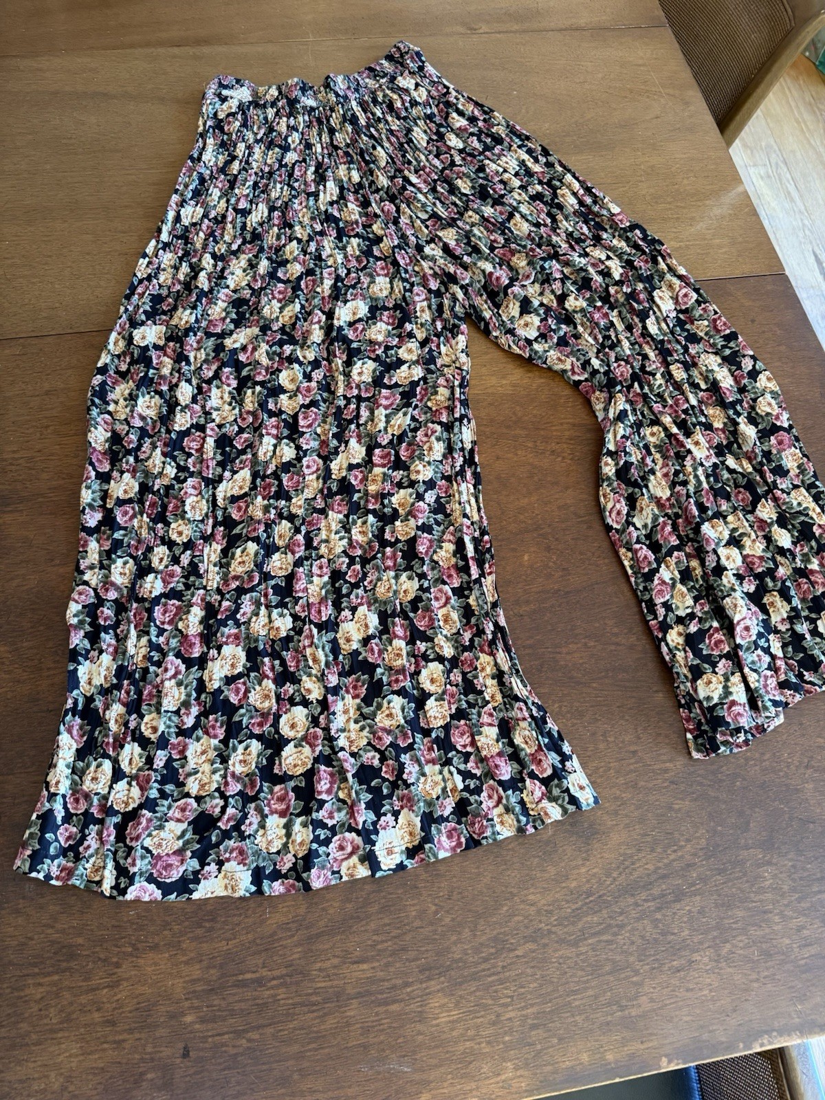 Vintage Star Of India Pants Jacket Floral Set Medium Amazing