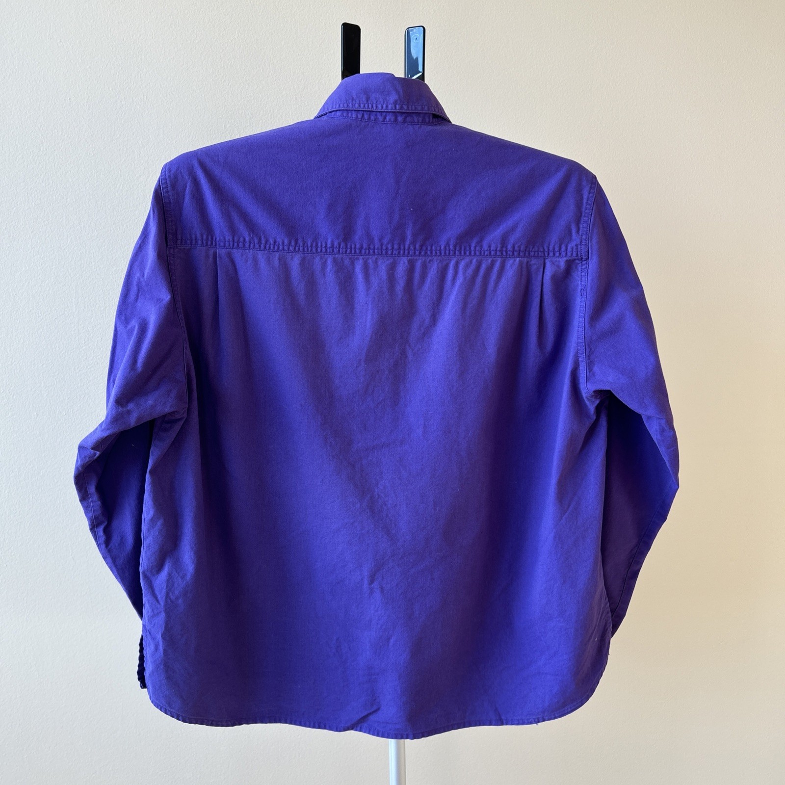 Vintage 80’s Counterparts Womens Shirt Western Native Design Purple Size 14