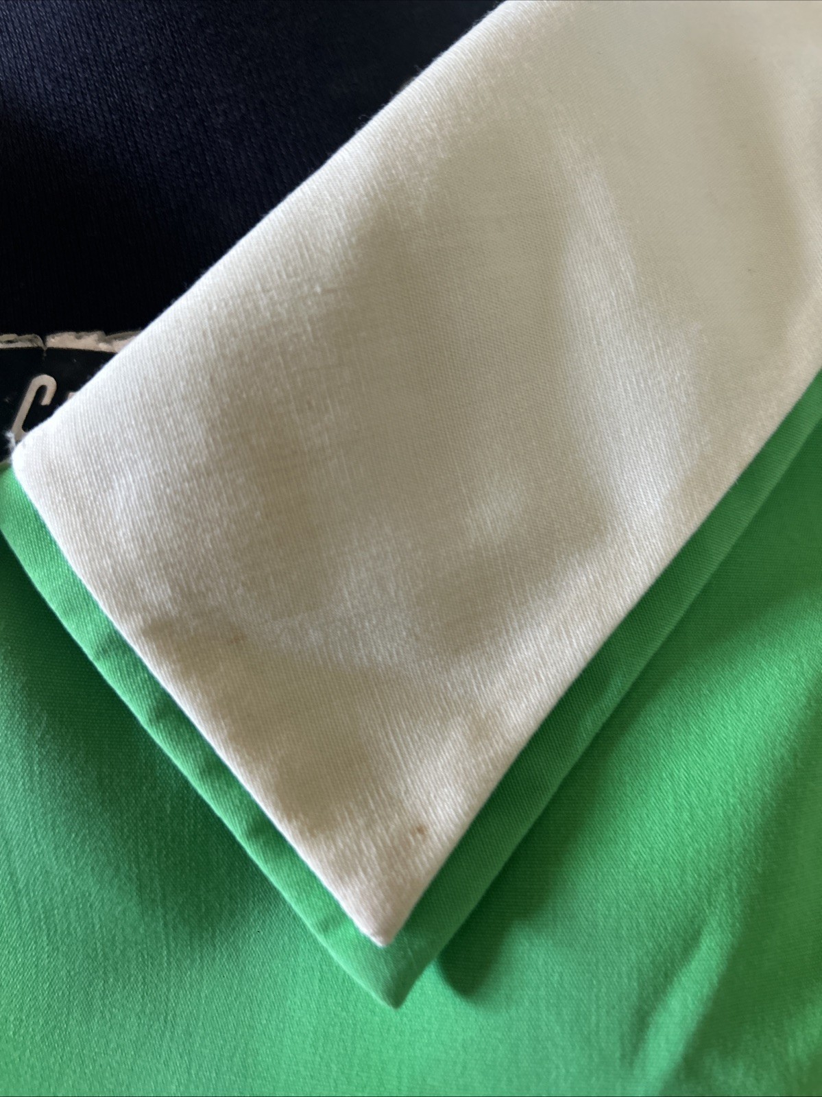Vintage 1960’s Bobbie Brooks Mod Green Sleeveless Shift Dress Gold Buttons