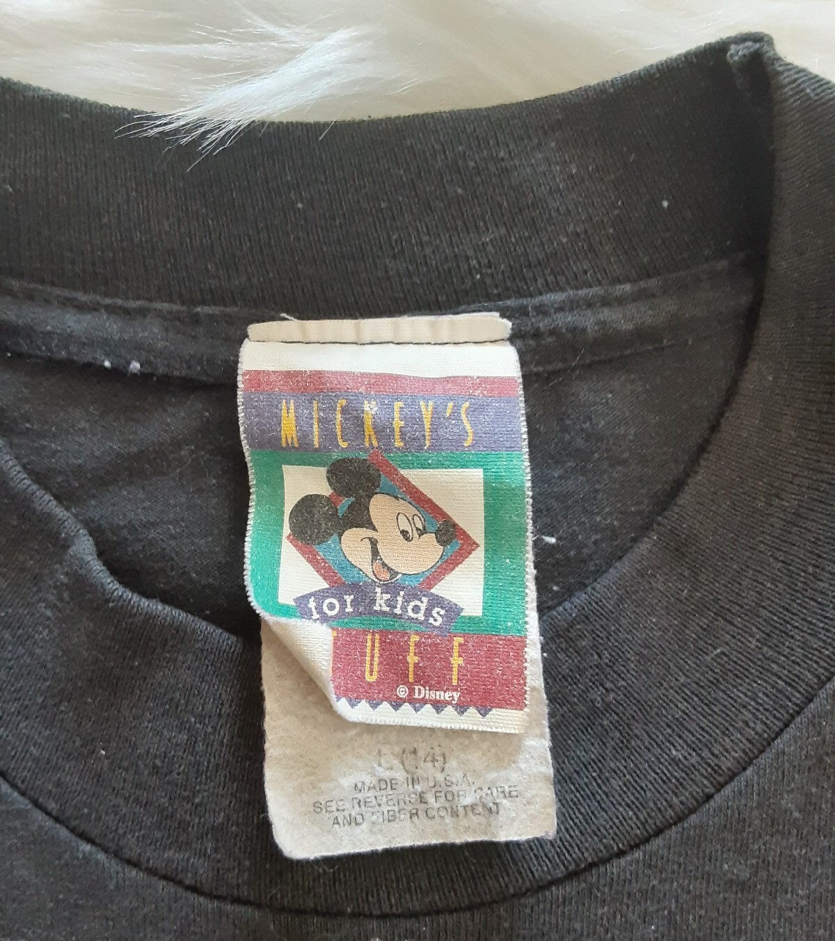 Vintage 90’s Disney Minnie Mouse T Shirt Single Stitch Hip Hop Made USA Large 14