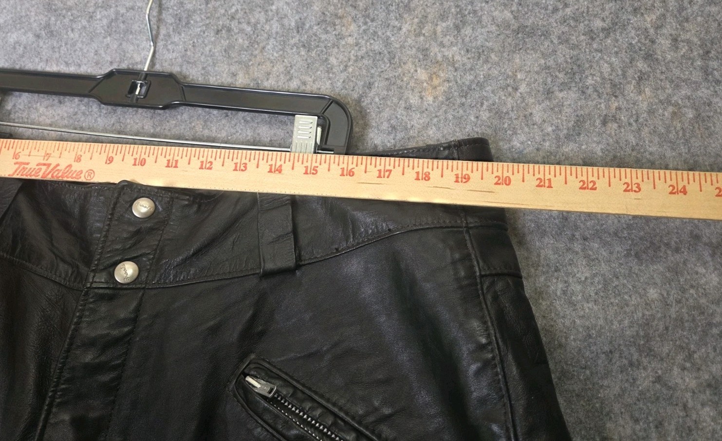 Vintage Brooks Leather Sportswear Black Pants Motorcycle Detroit 40×30