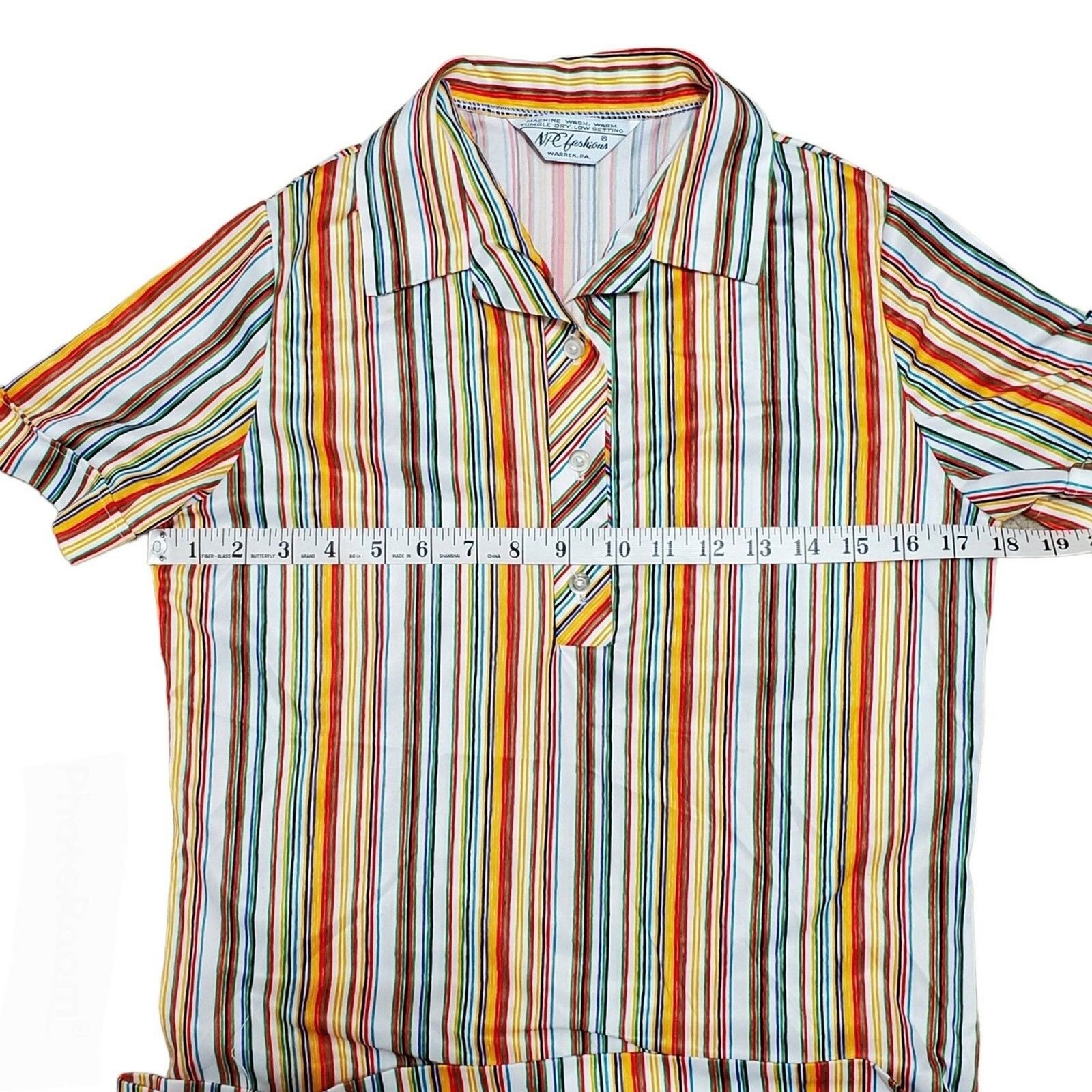 NPC Fashion Striped Retro Mod 1960 – 1970 Tee Shirt Dress