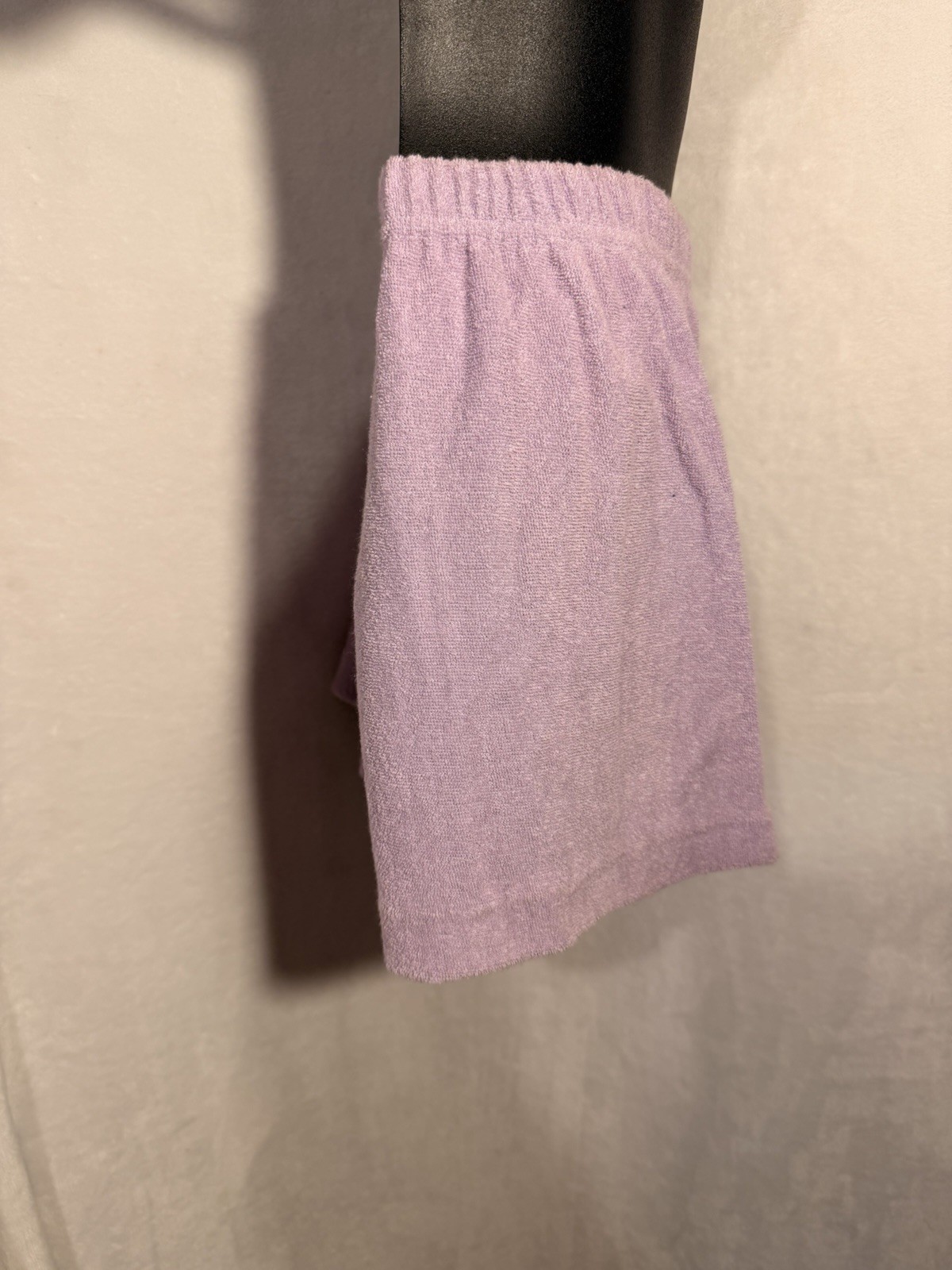 Purple,teal&white 2 Piece Vtg Outfit Terrycloth Rare Shorts Women’s Small Rare