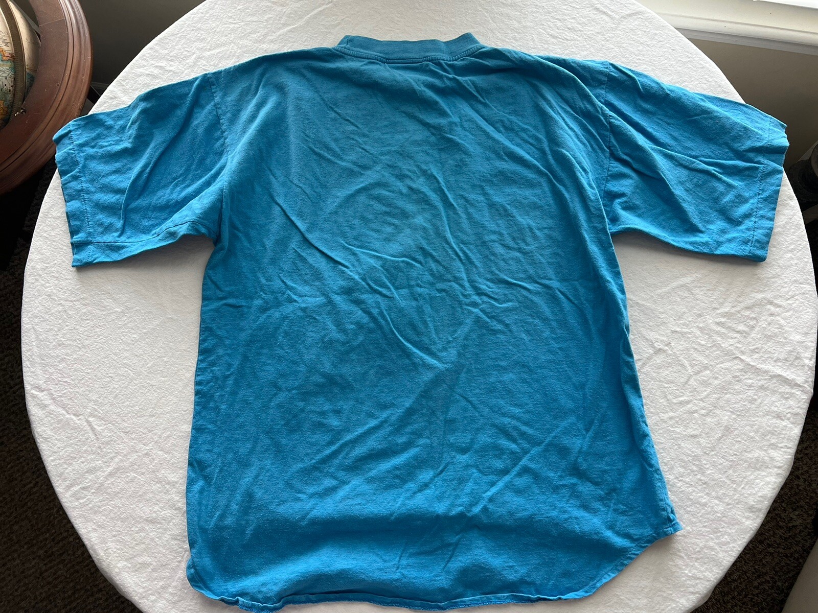 Vibrant, Authentic, Vintage Panama Parrot And Floral Shirt (fits L)