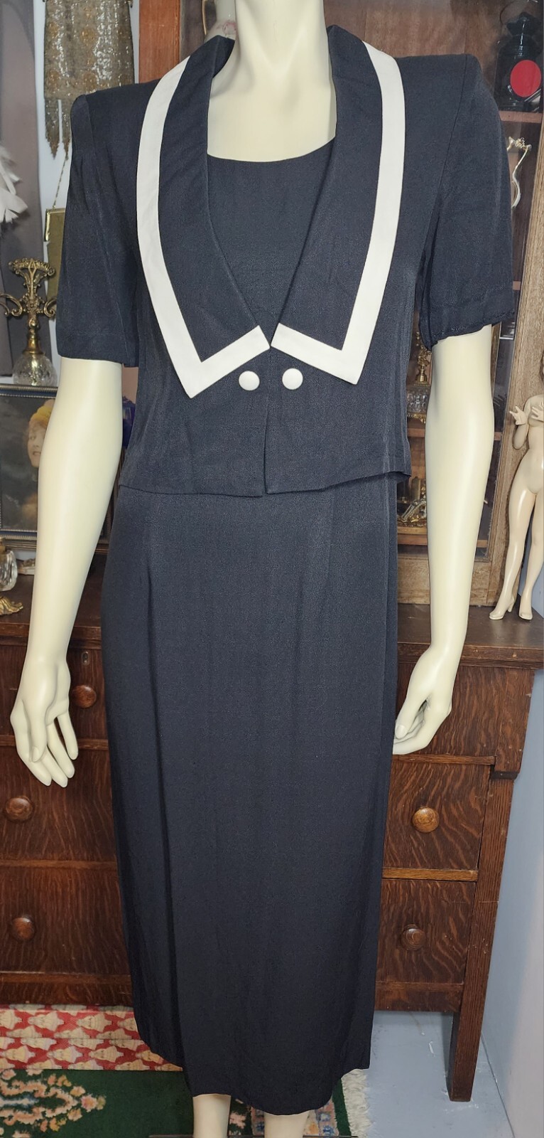 VTG 1980s D.J. Summers Dress Size 6